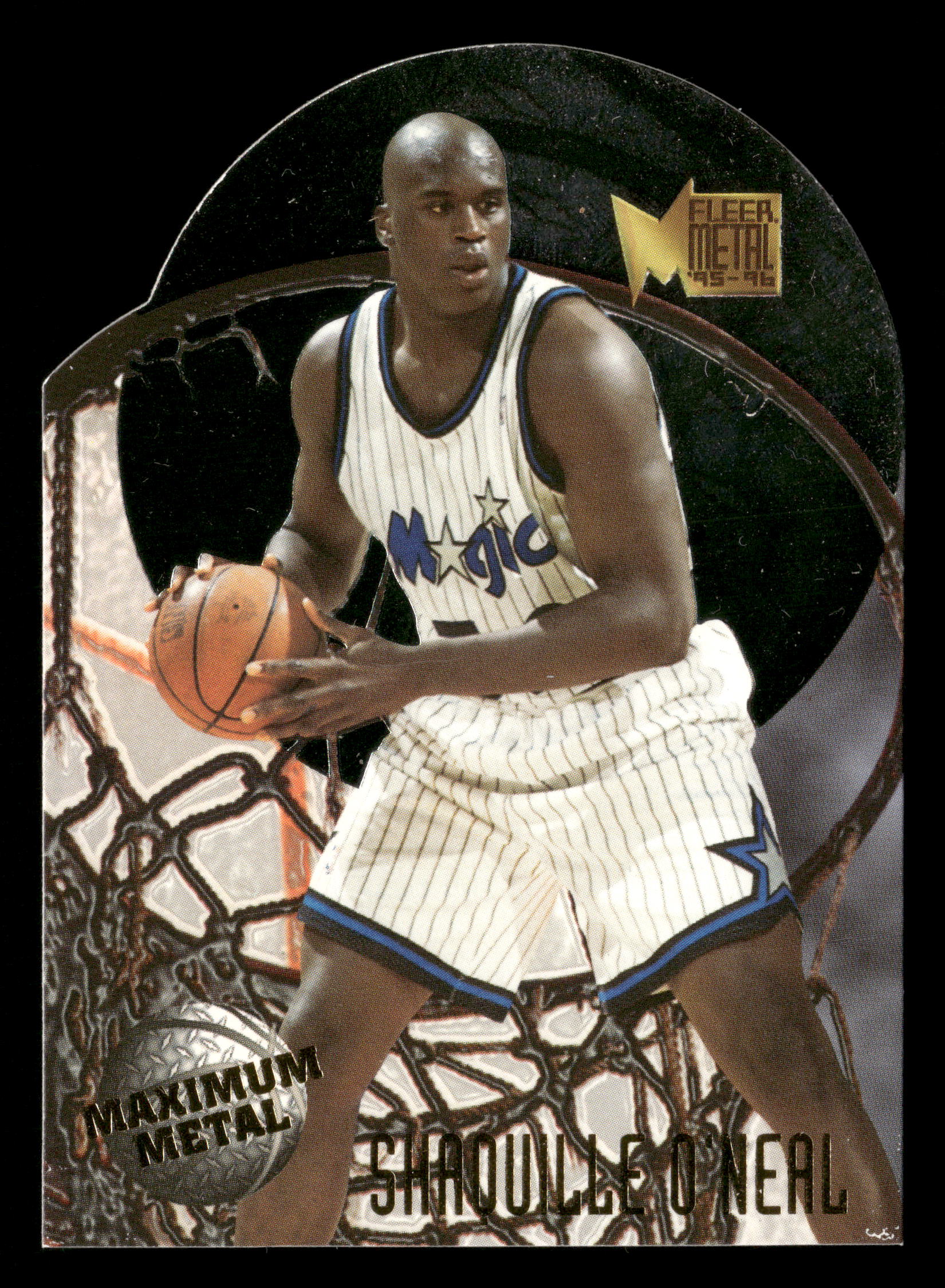 1995-96 Fleer Metal Maximum Metal Shaquille O'Neal #8/10