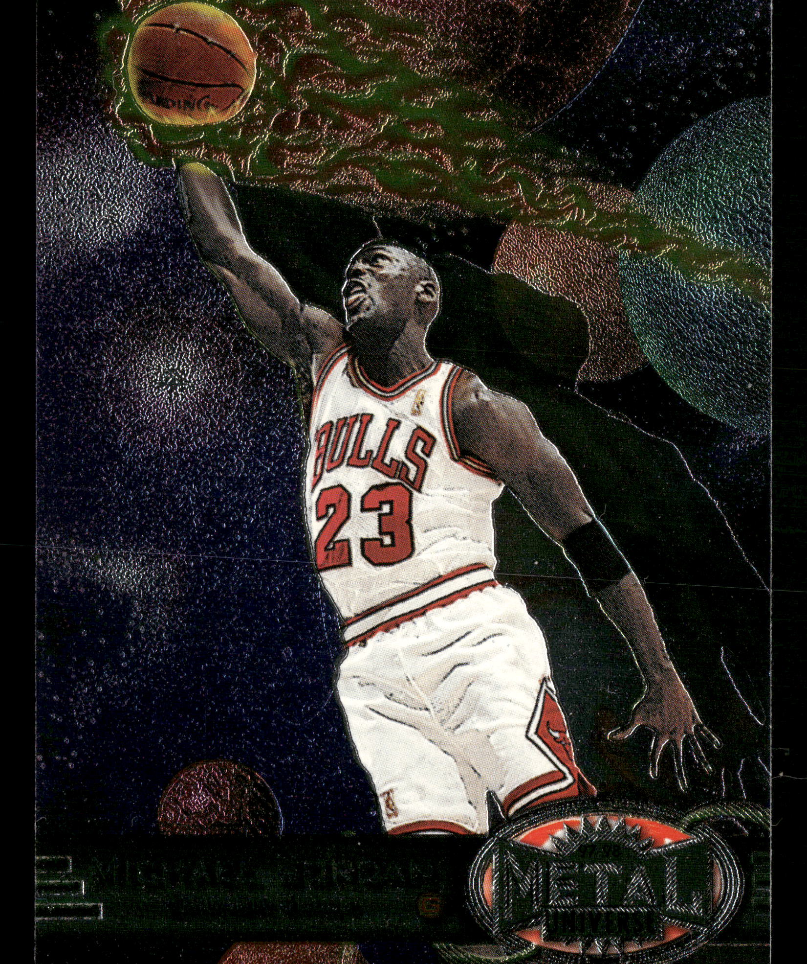 1997-98 Skybox Metal Universe No.23 Michael Jordan