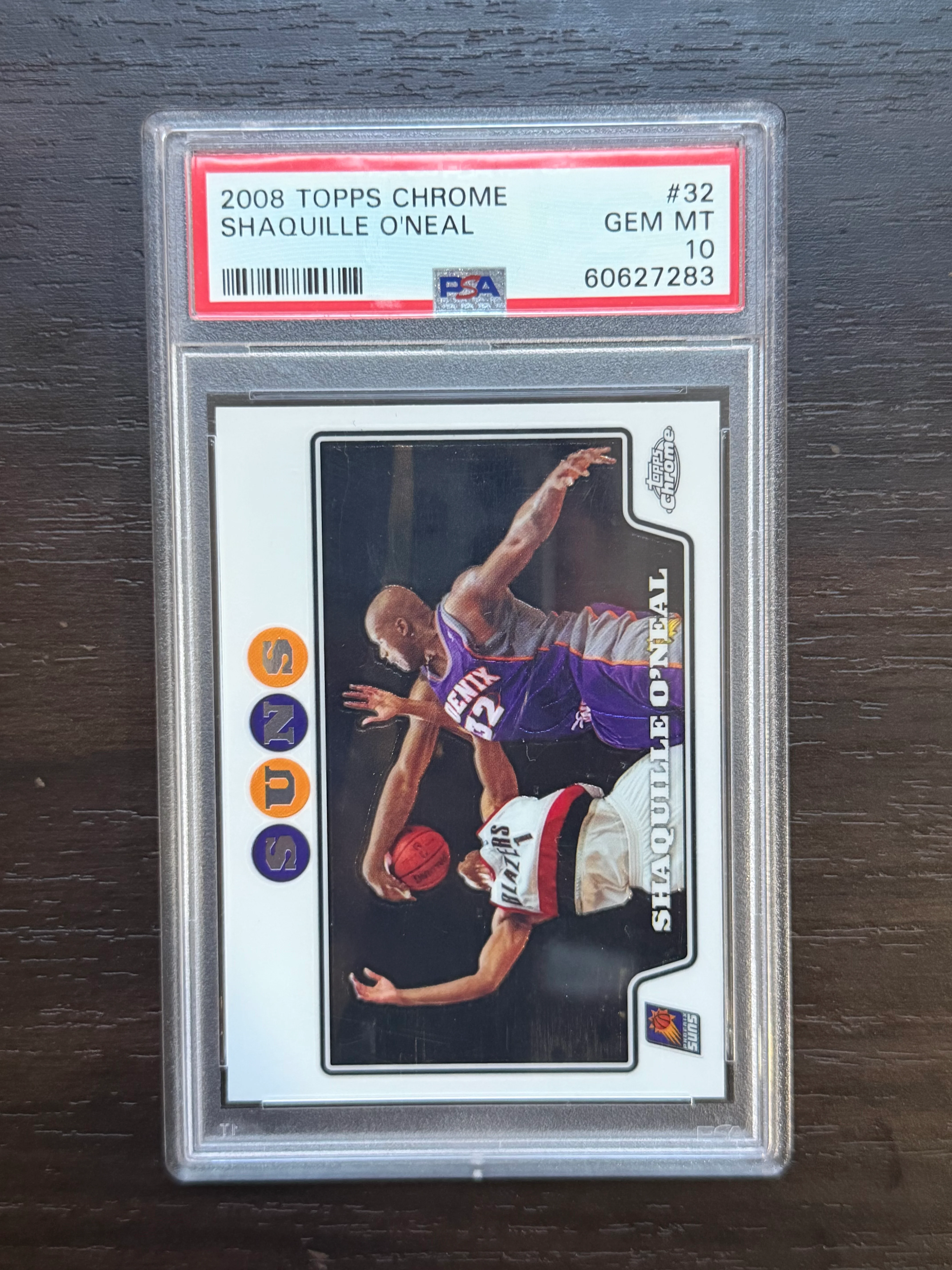 2008 Topps Chrome #32 Shaquille O'Neal PSA 10