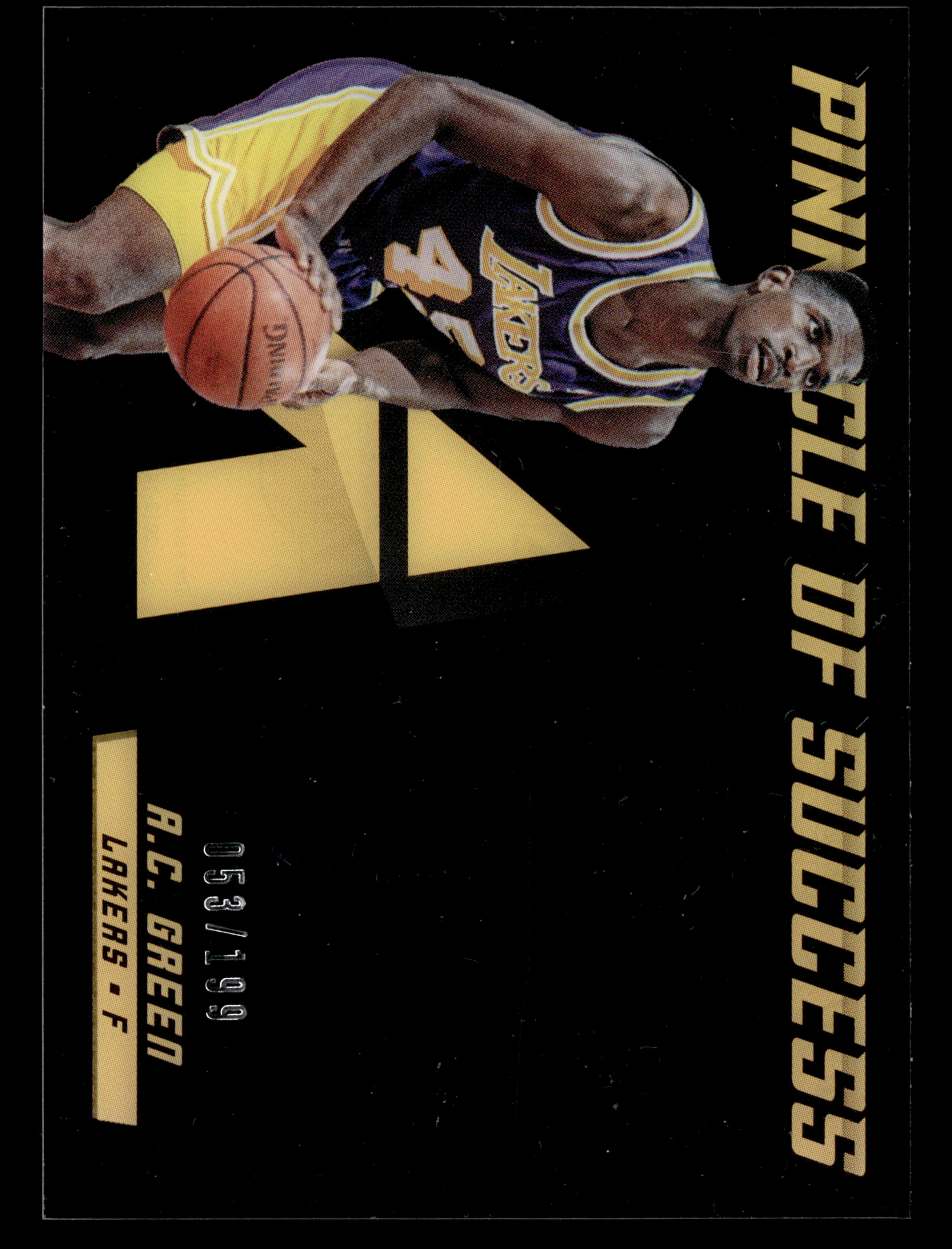 2013-14 Pinnacle #41 A.C. Green Pinnacle of Success Autographs #/199