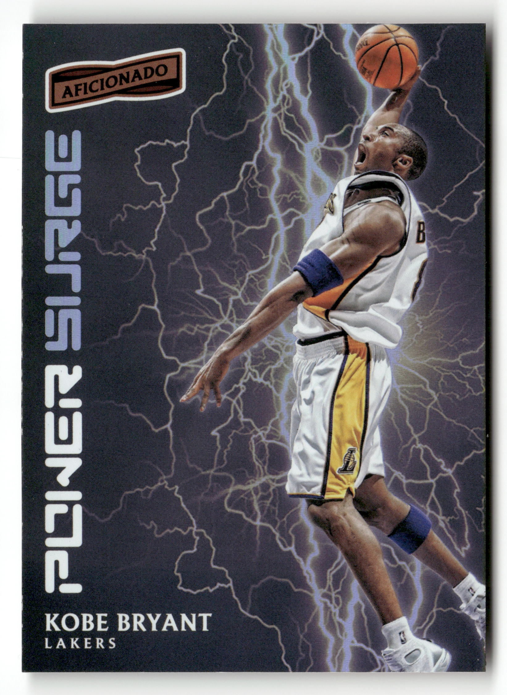 2016-17 Panini Aficionado #13 Kobe Bryant Power Surge