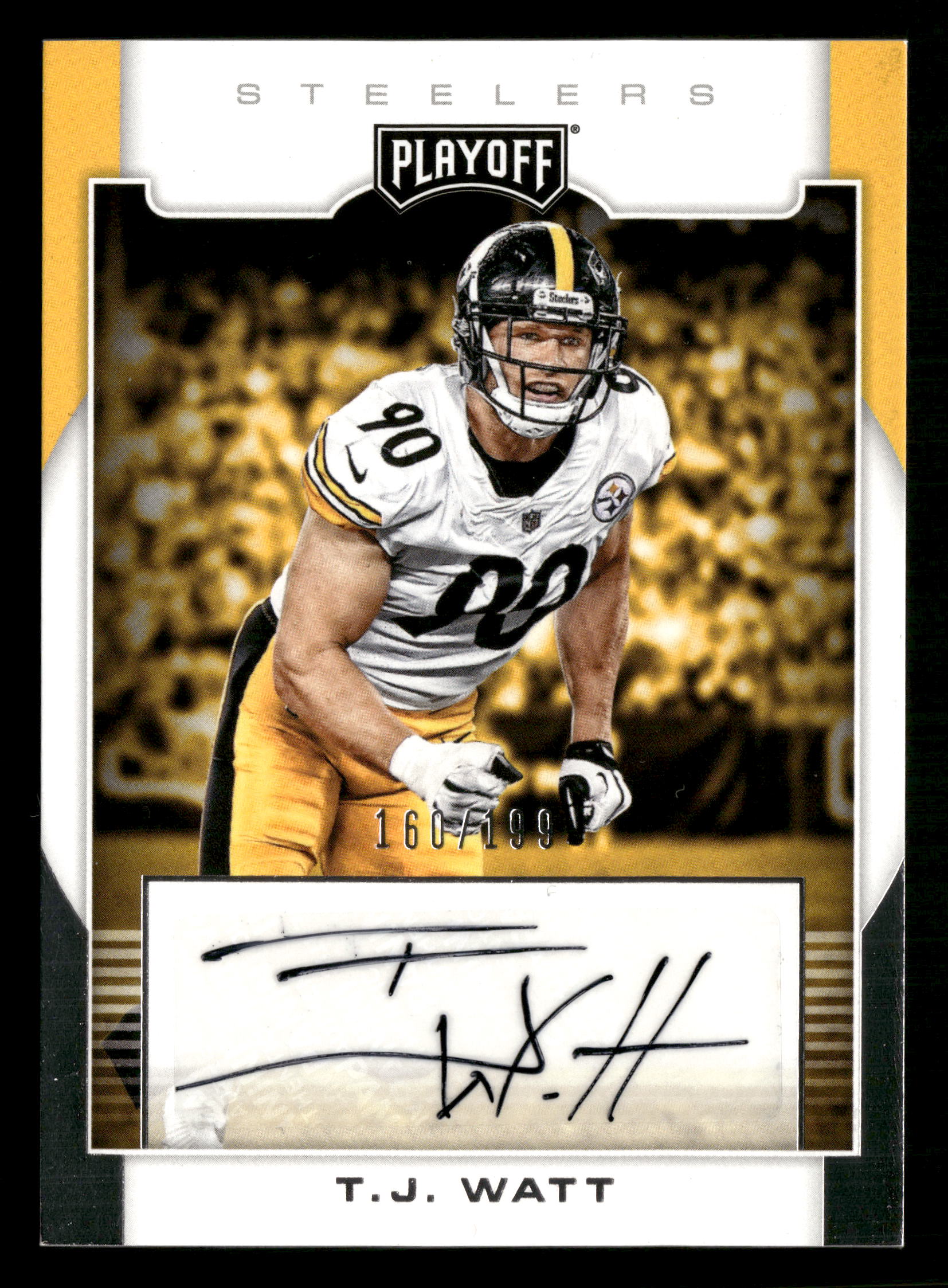 2017 Panini Playoff #RS-TJ T.J. Watt Rookie Signatures #/199