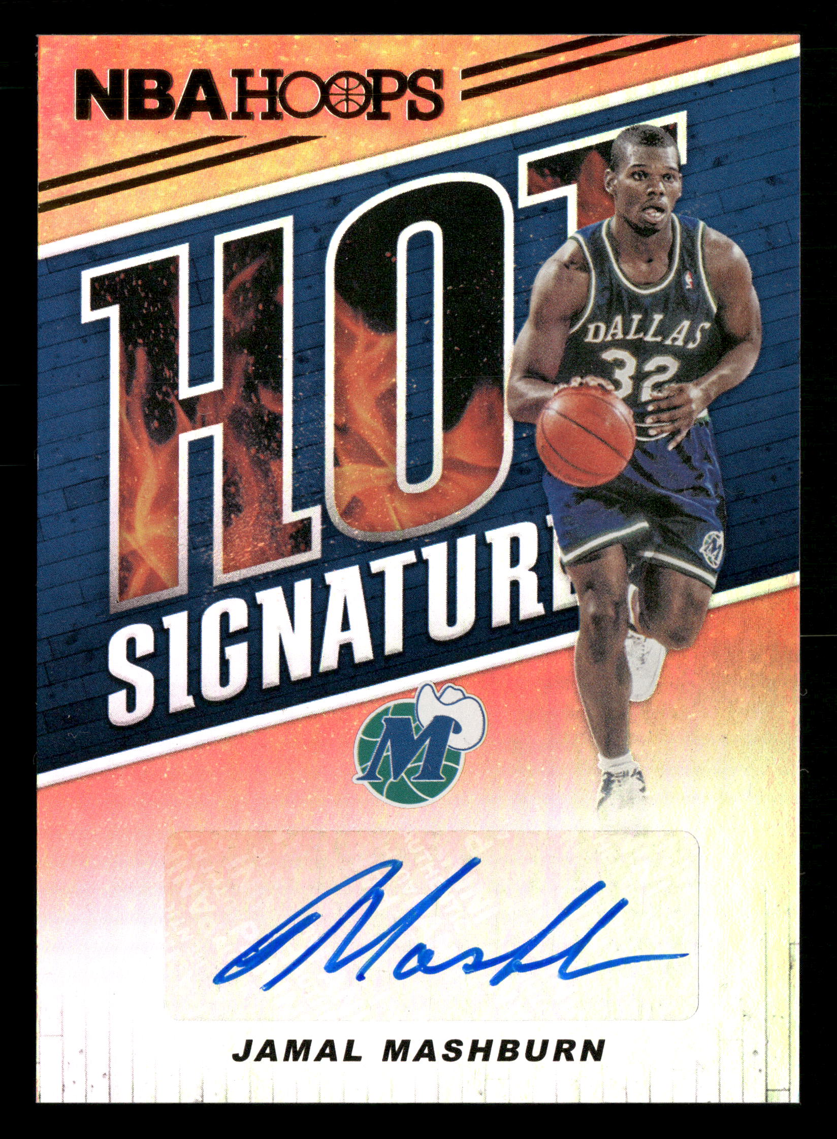 2018-19 Hoops #HS-JMB Jamal Mashburn Hot Signatures