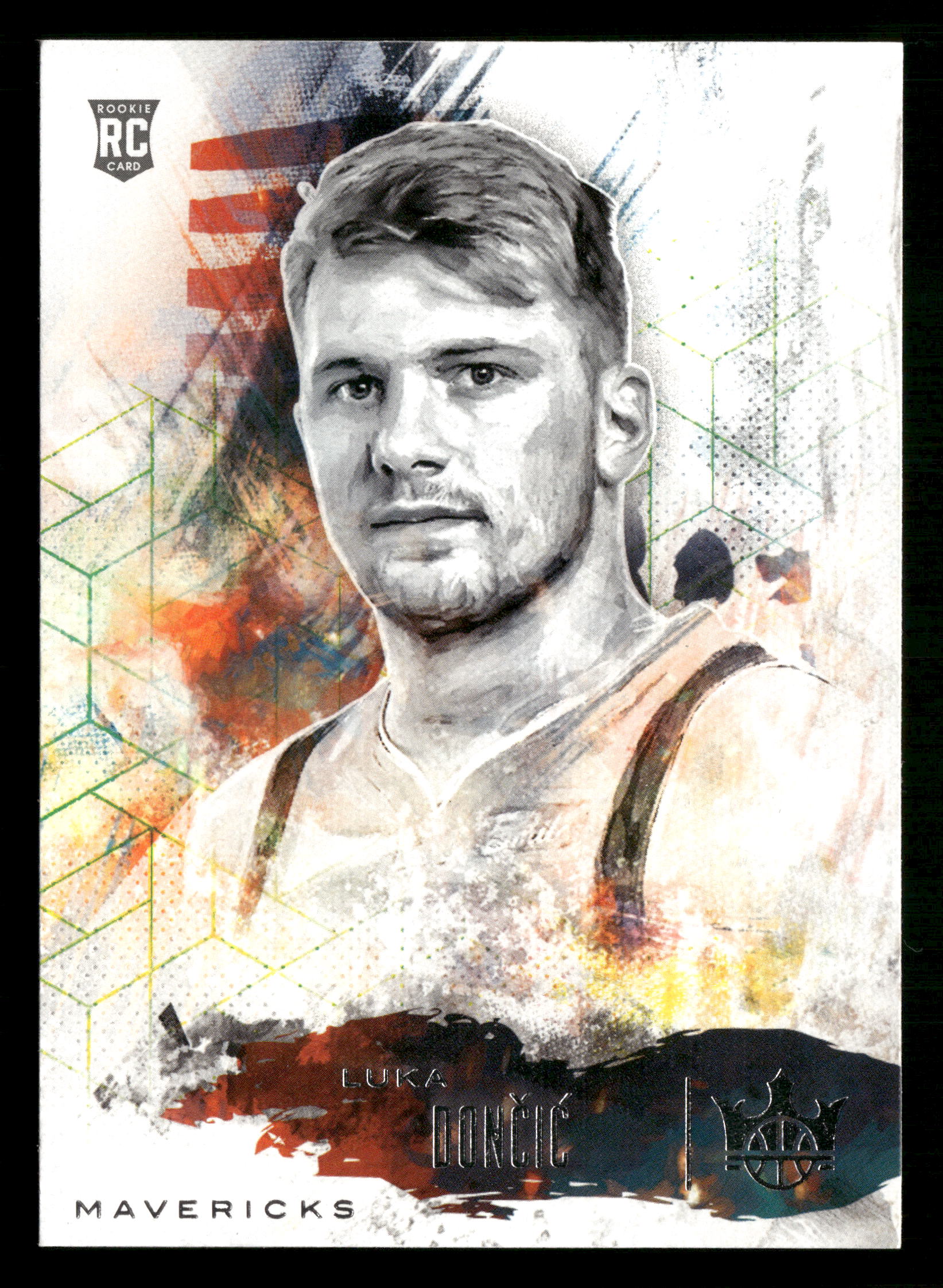 2018-19 Panini Court Kings Level 1 #117 Luka Doncic International RC