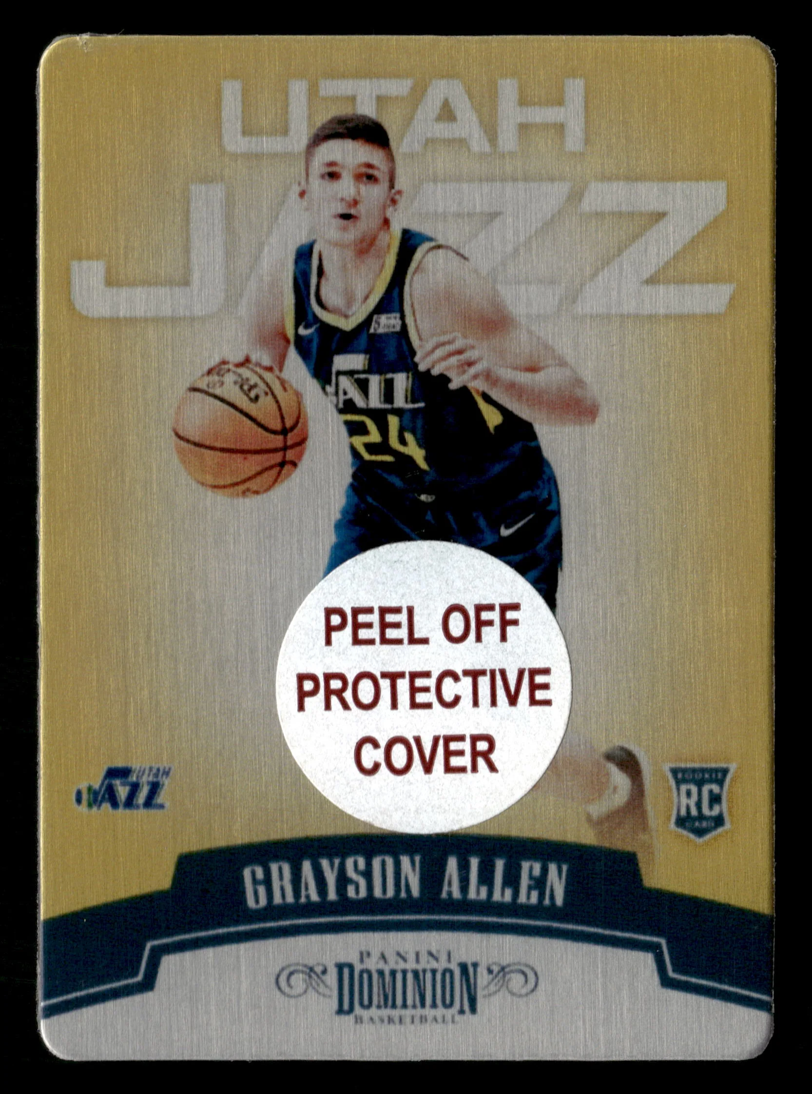 2018-19 Panini Dominion #105 Grayson Allen RC Gold #/10