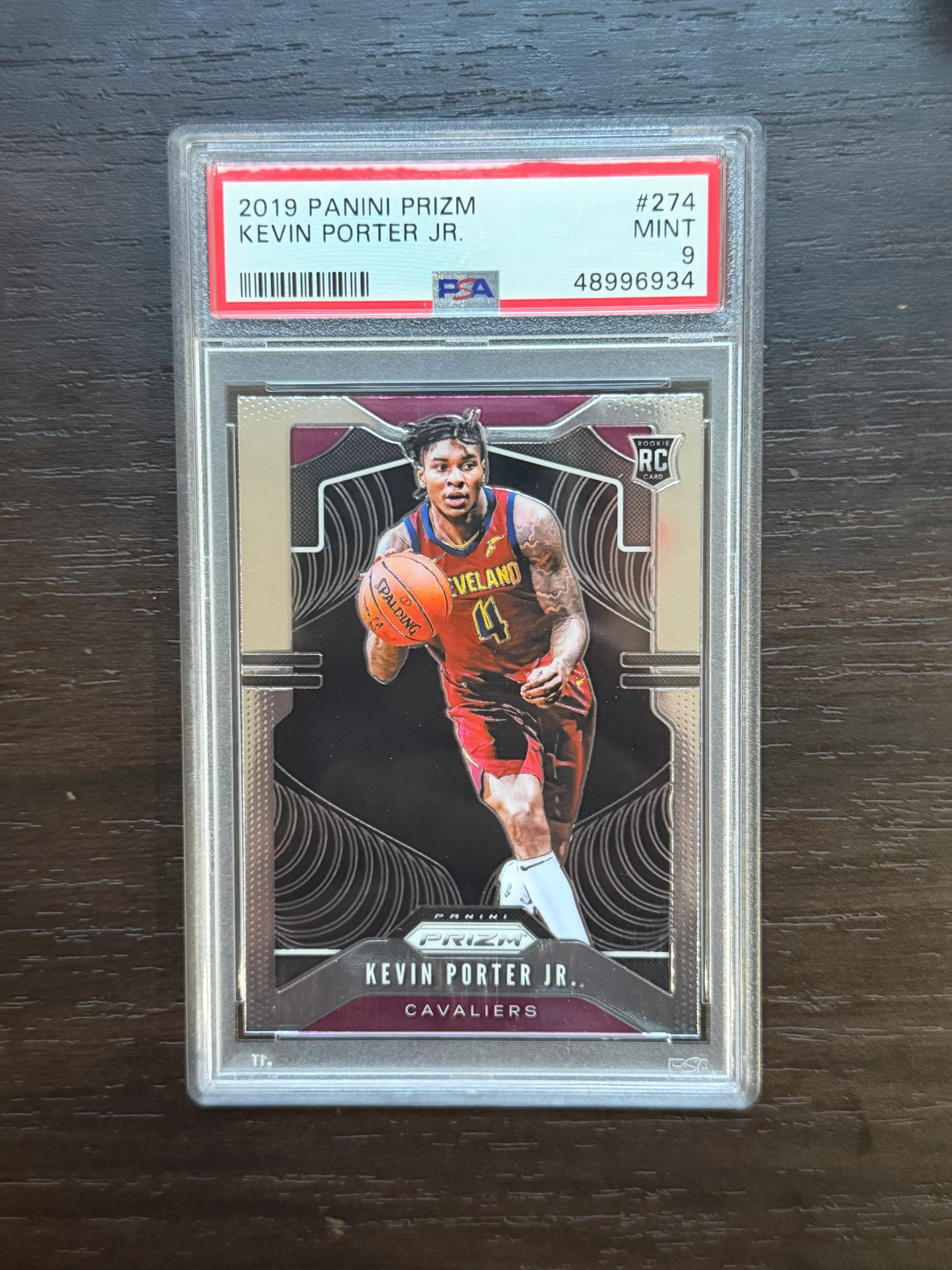 2019 Panini Prizm #274 Kevin Porter Jr. PSA 9