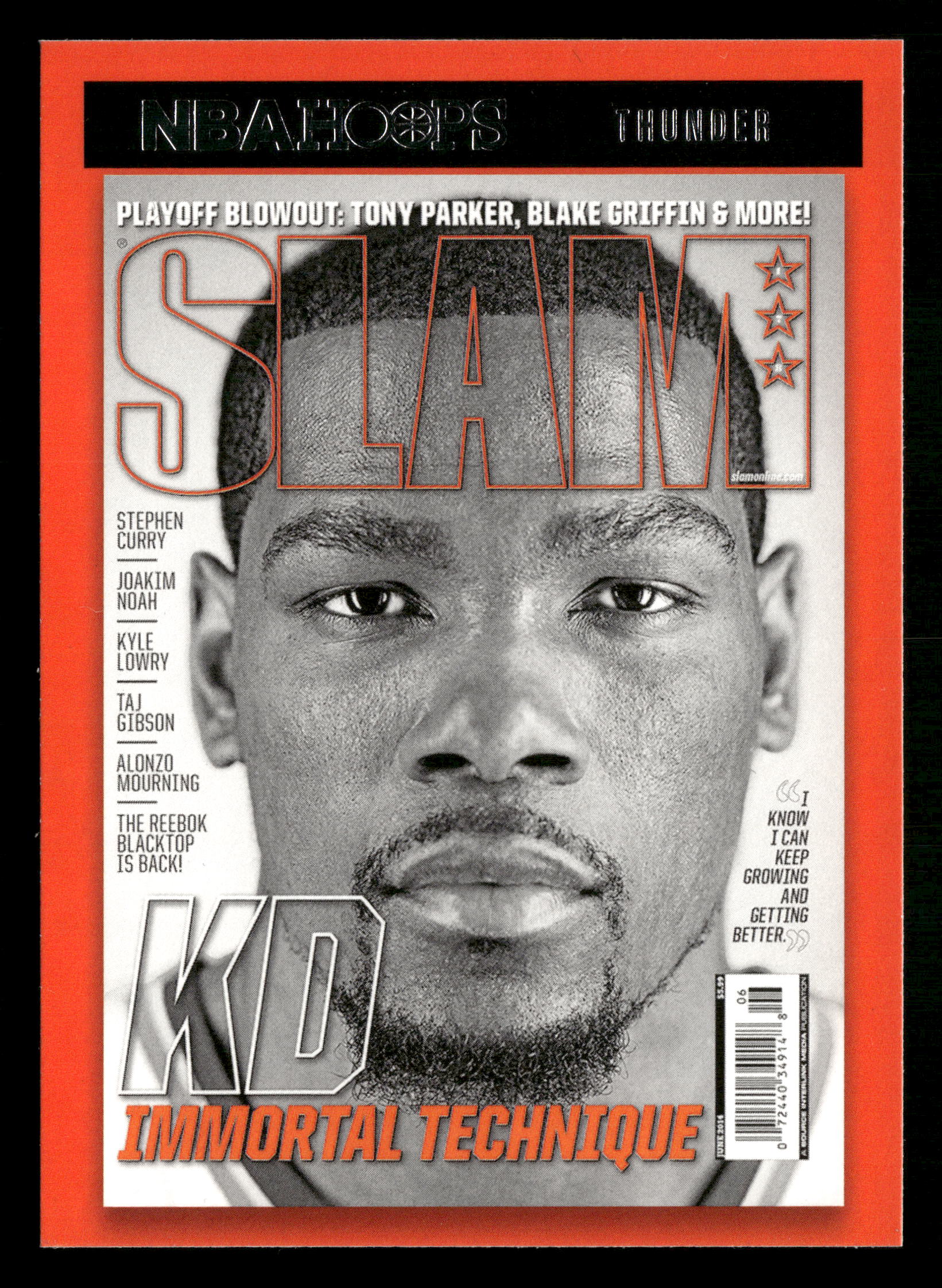 2020-21 Hoops #13 Kevin Durant Slam