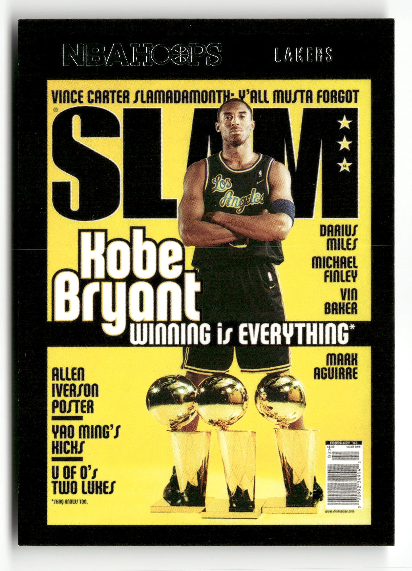 2020-21 Hoops #19 Kobe Bryant Slam
