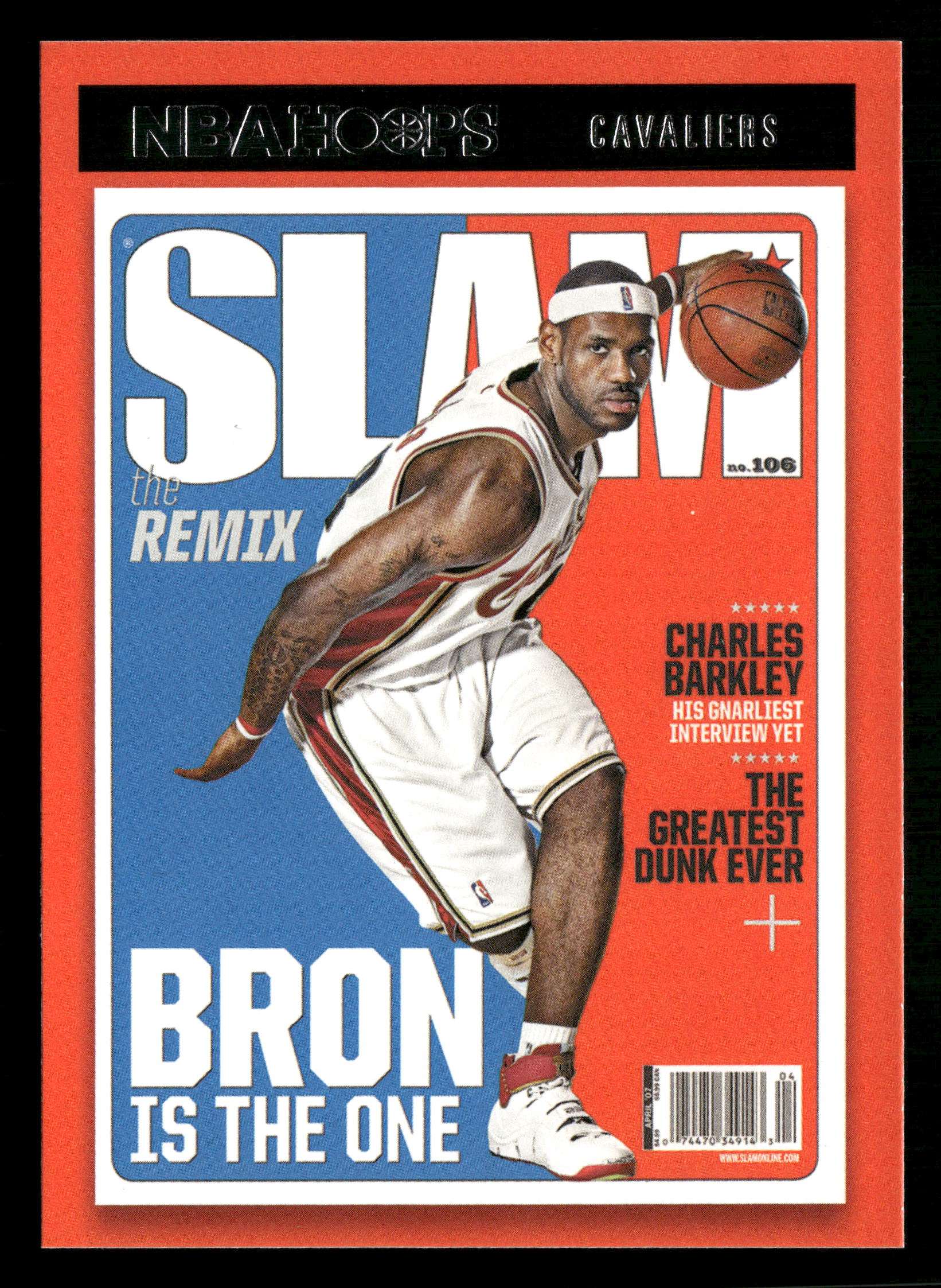 2020-21 Hoops #2 LeBron James Slam