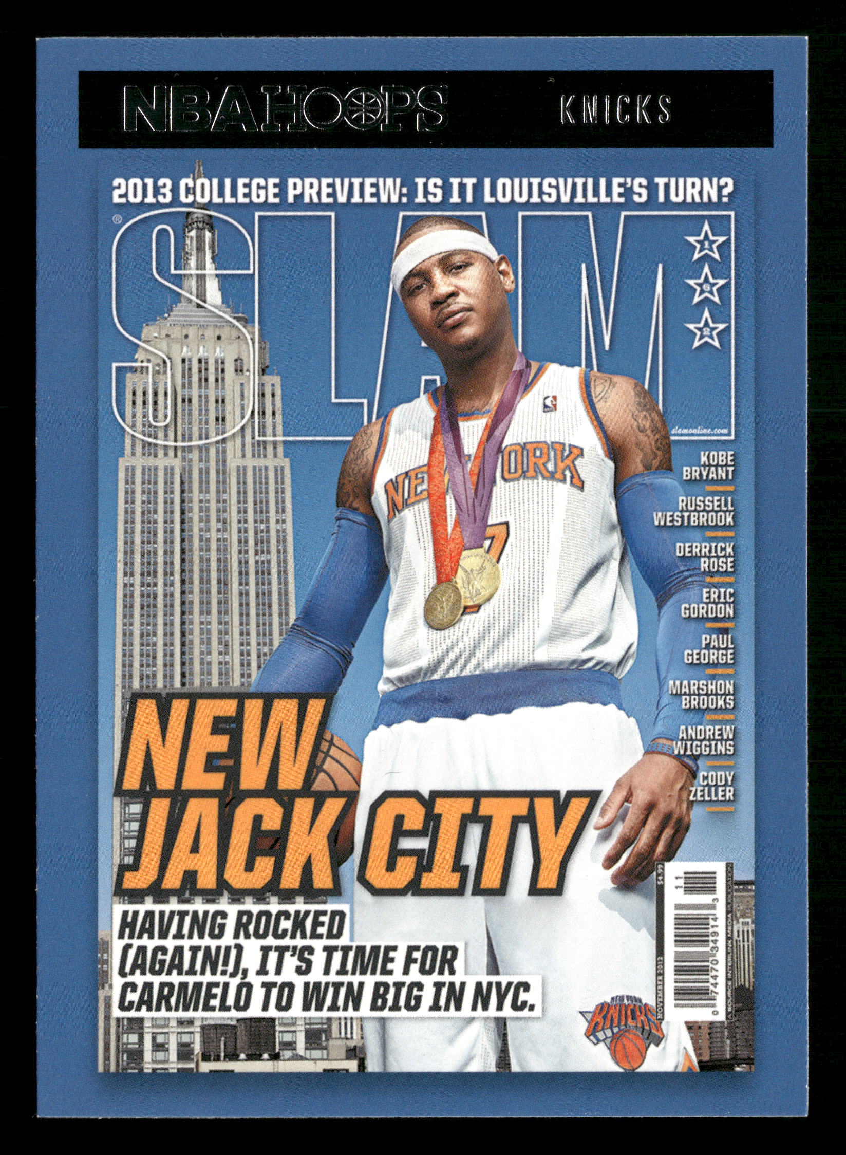2020-21 Hoops #3 Carmelo Anthony Slam