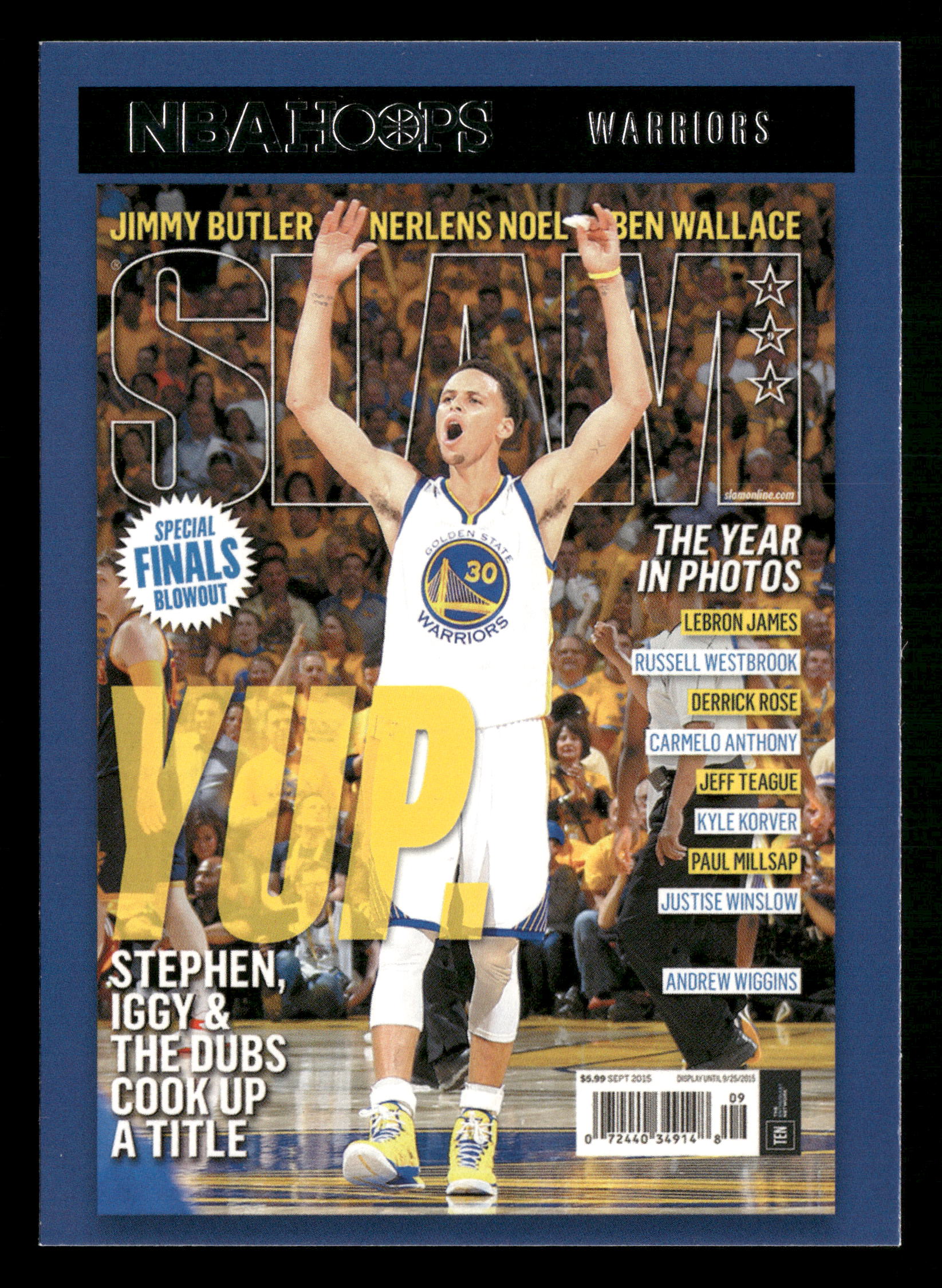 2020-21 Hoops #4 Stephen Curry Slam
