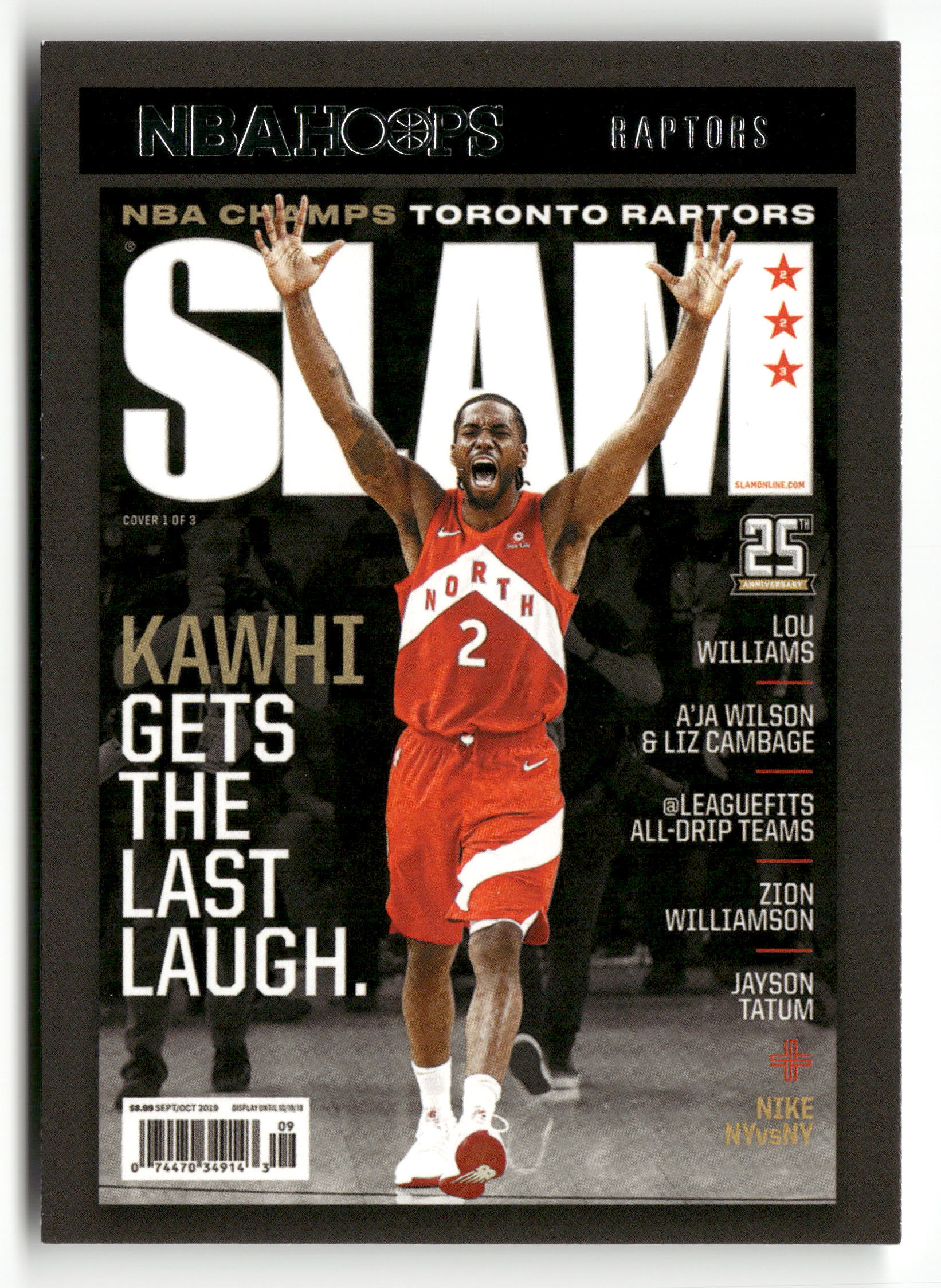 2020-21 Hoops Winter #10 Kawhi Leonard Slam