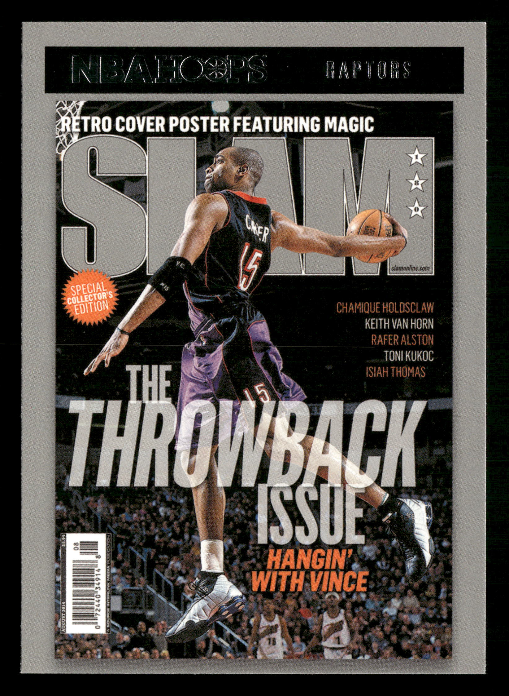 2020-21 Hoops Winter #14 Vince Carter Slam