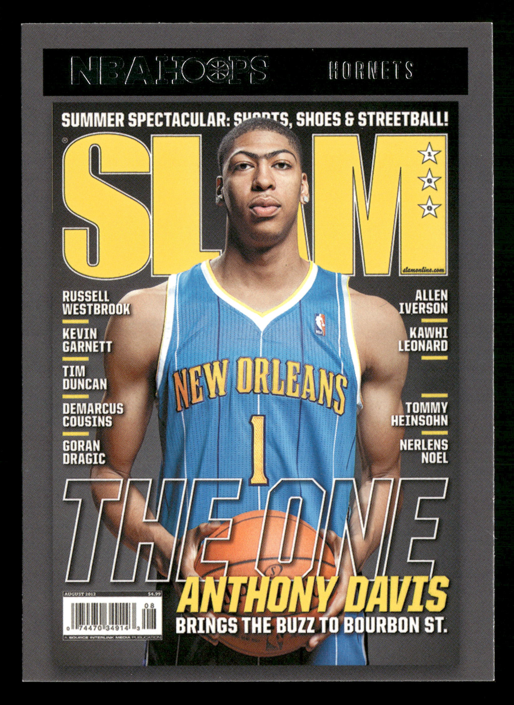 2020-21 Hoops Winter #15 Anthony Davis Slam