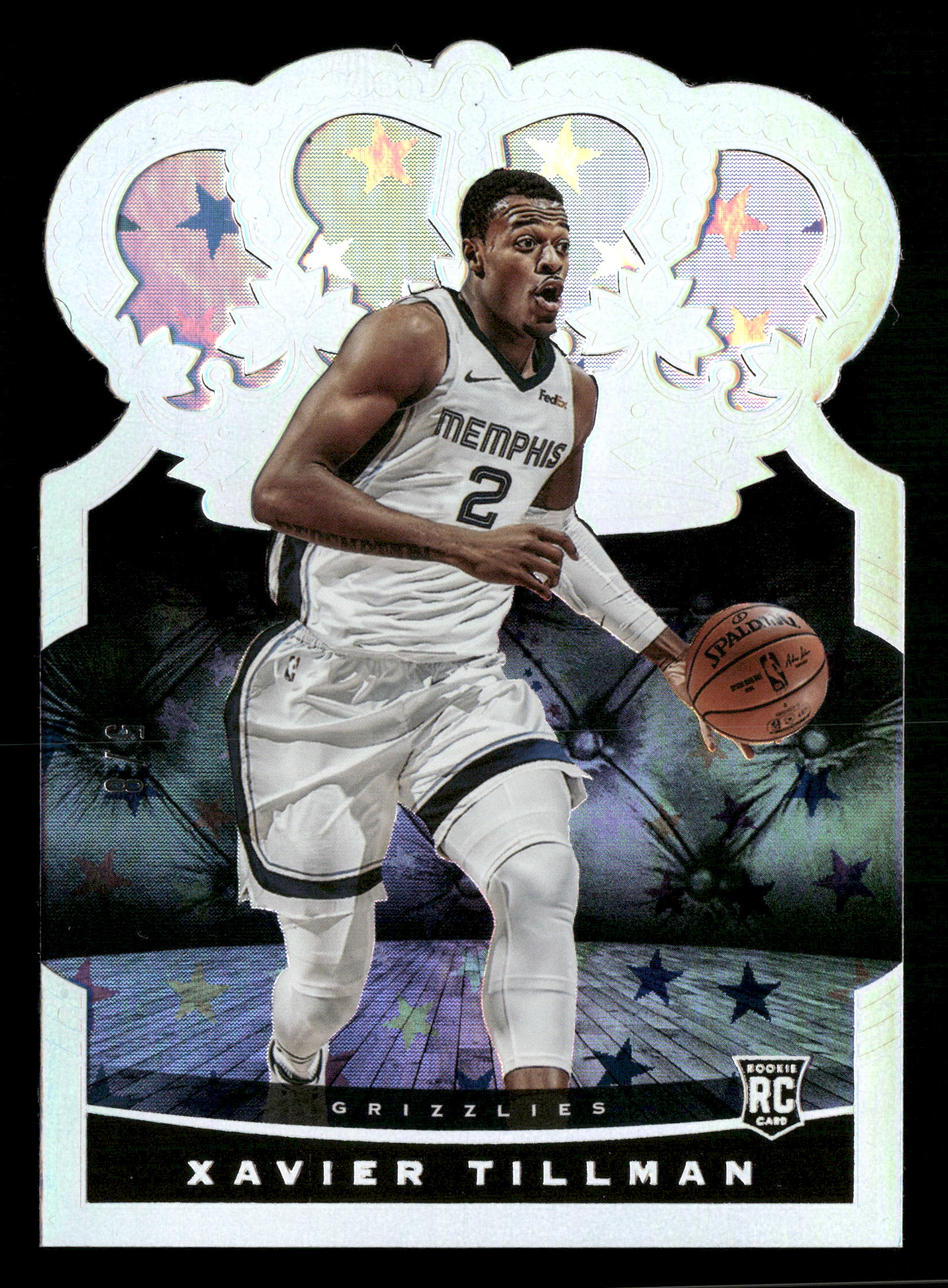 2020-21 Panini Crown Royale #87 Xavier Tillman Lucky Envelopes RC #/8