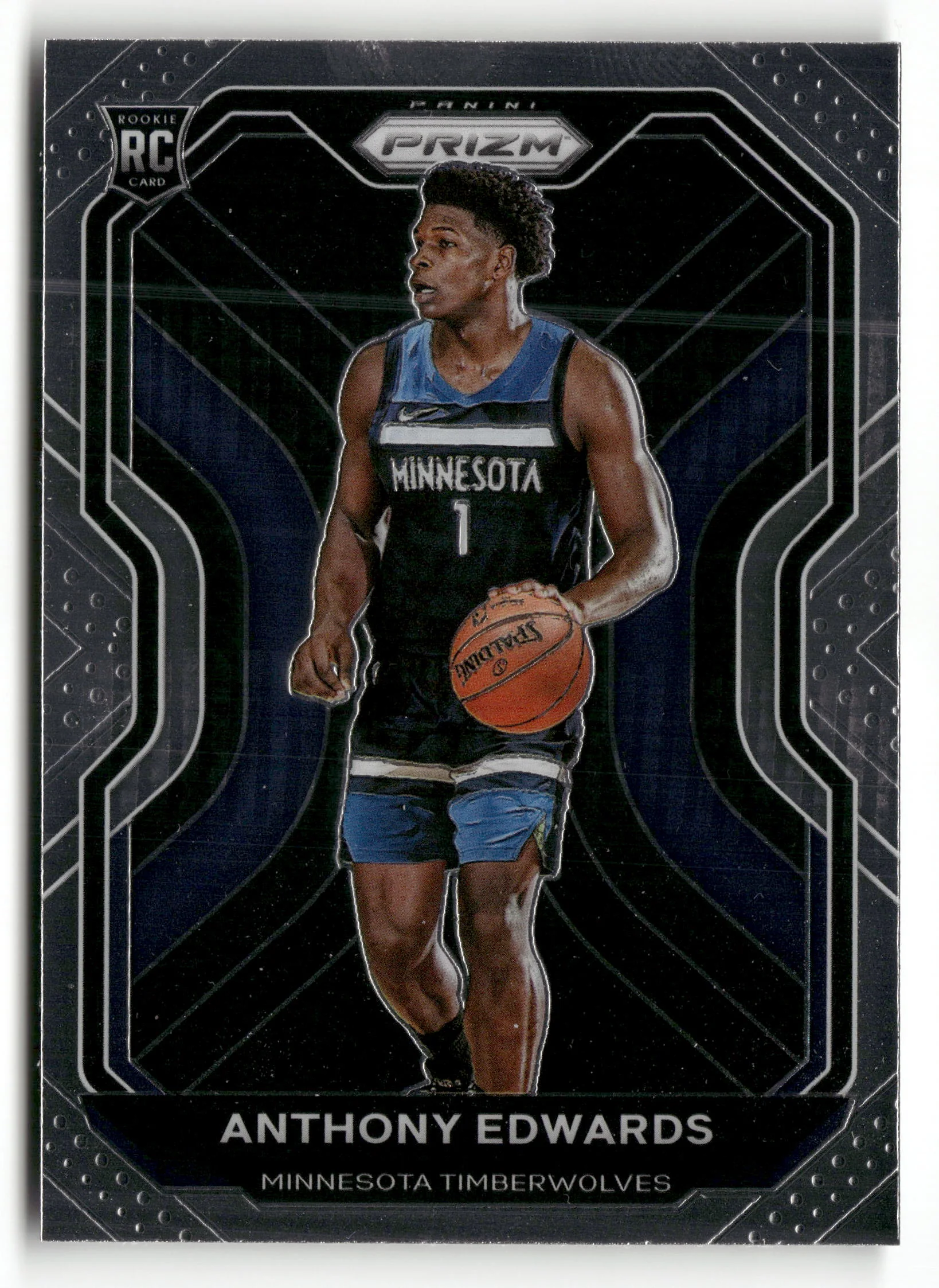 2020-21 Panini Prizm #258b Anthony Edwards Rookie Variation