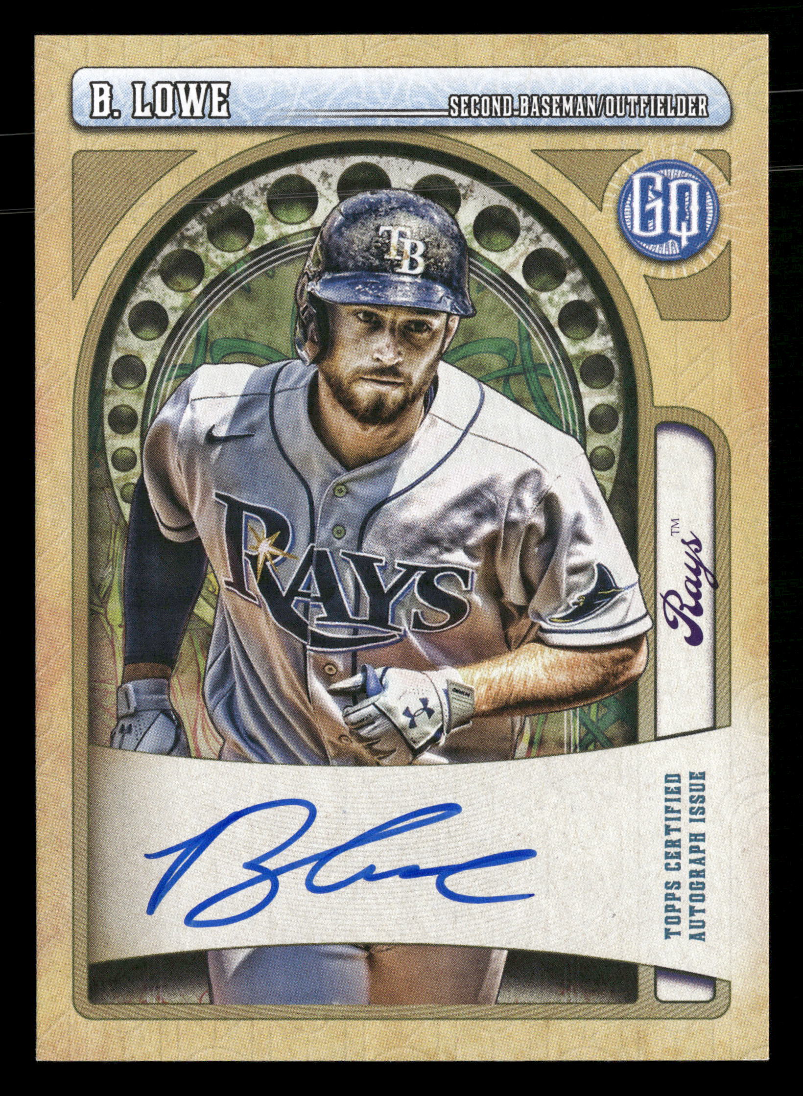 2021 Topps Gypsy Queen #GQA-BL Brandon Lowe Autographs