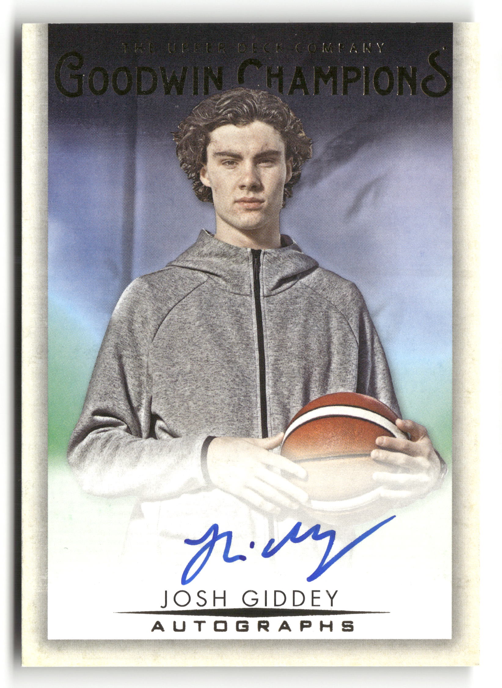 2021 Upper Deck Goodwin Champions A-GI Josh Giddey Autograph