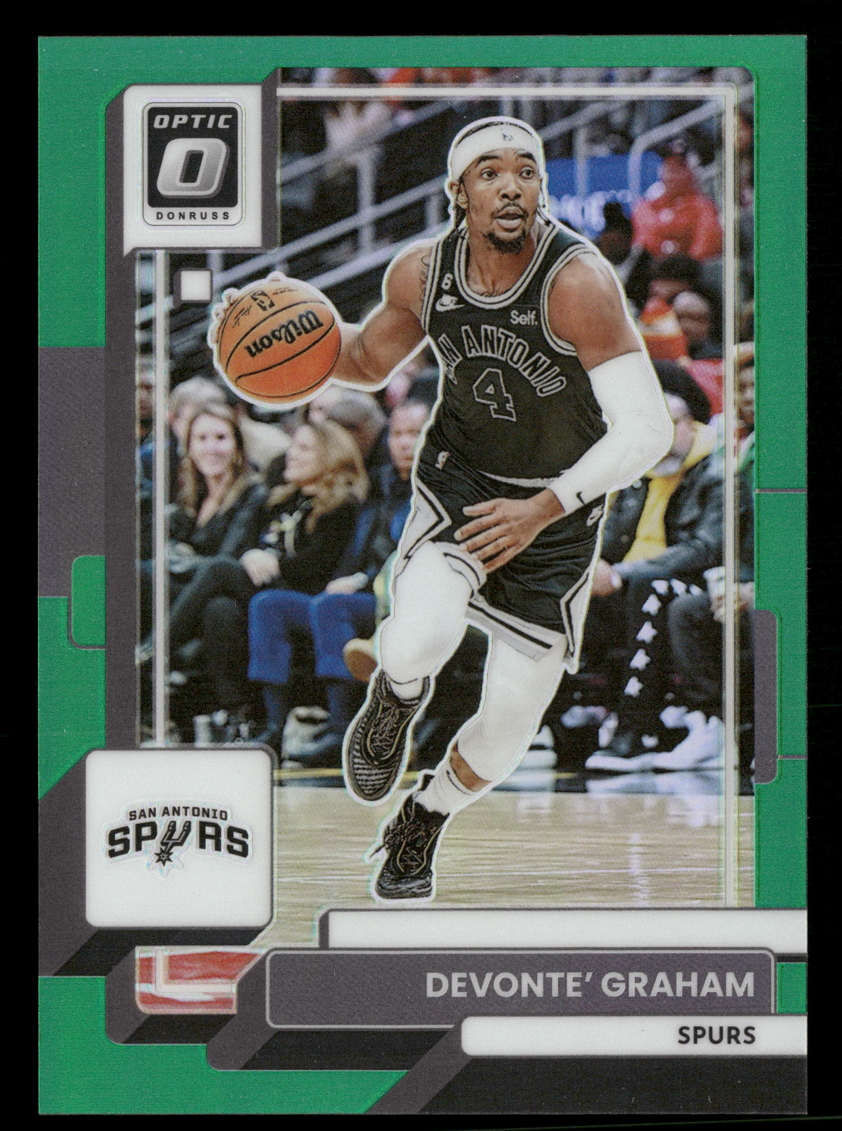2022-23 Donruss Optic #194 Devonte' Graham Green #/5 - Image 3