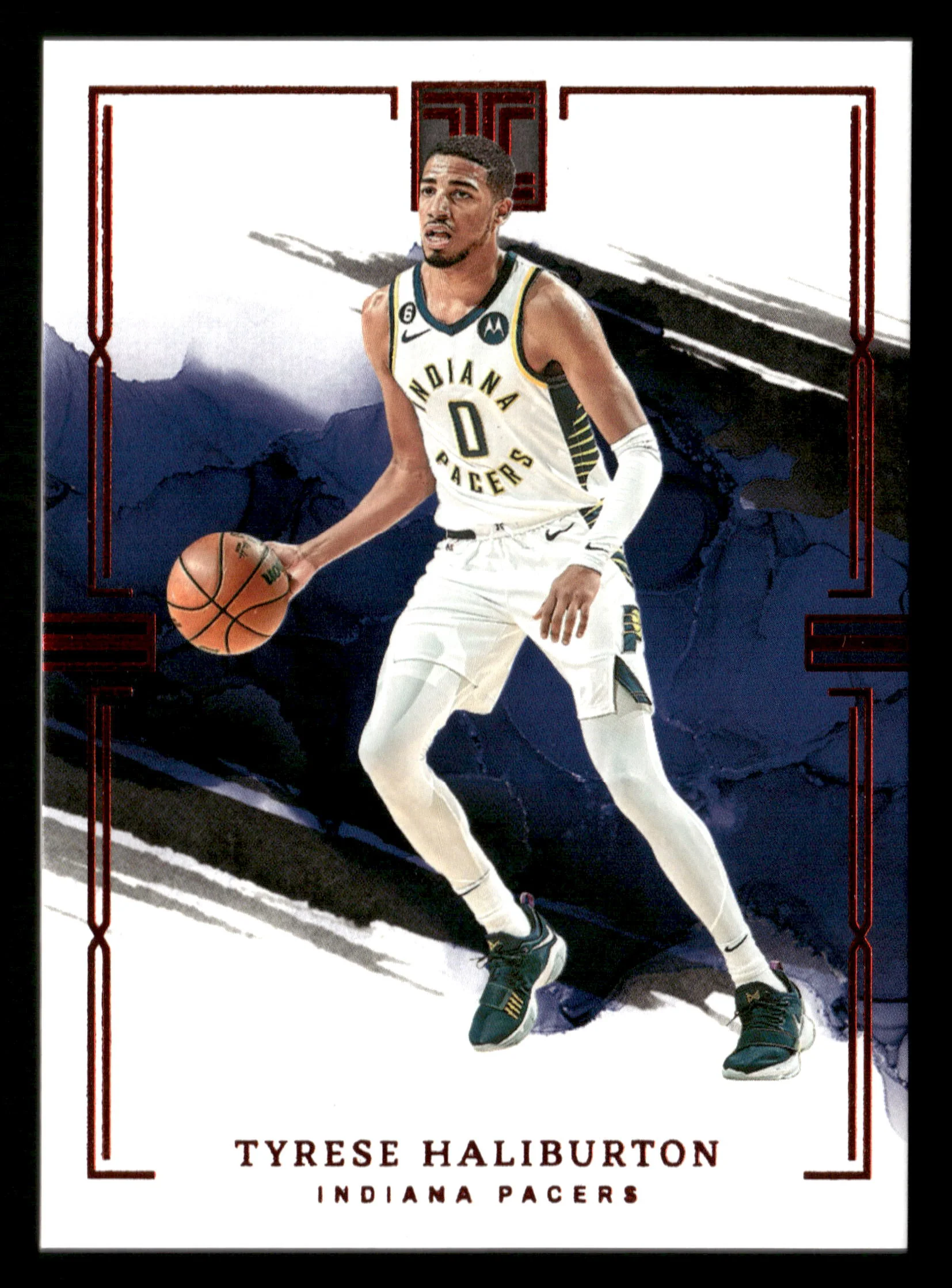 2022-23 Panini Impeccable #31 Tyrese Haliburton Asia