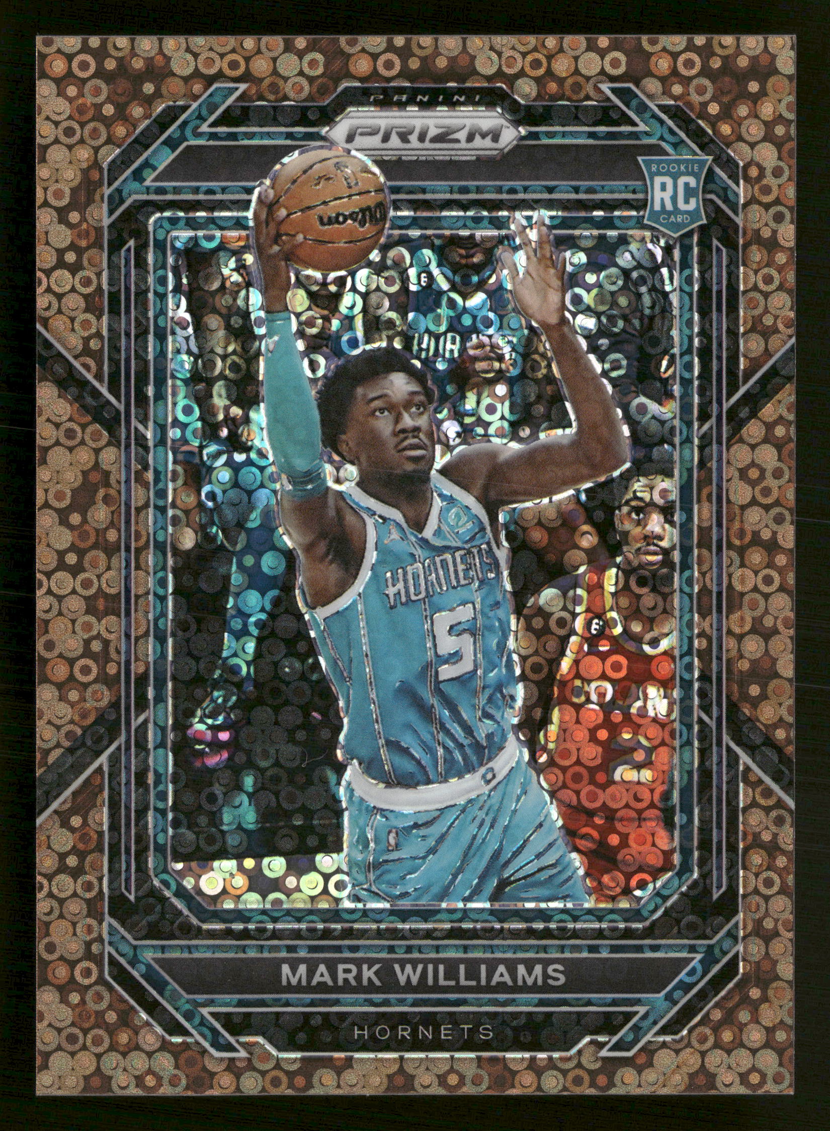 2022/23 Panini Prizm #257 Mark Williams Rookie Bronze Disco 12/20