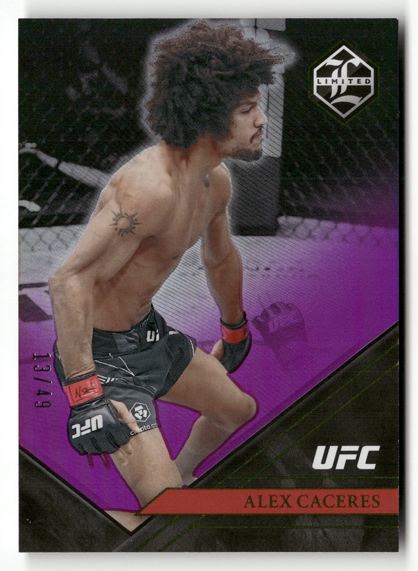 2023 Panini Chronicles UFC #208 Alex Caceres Purple #/49