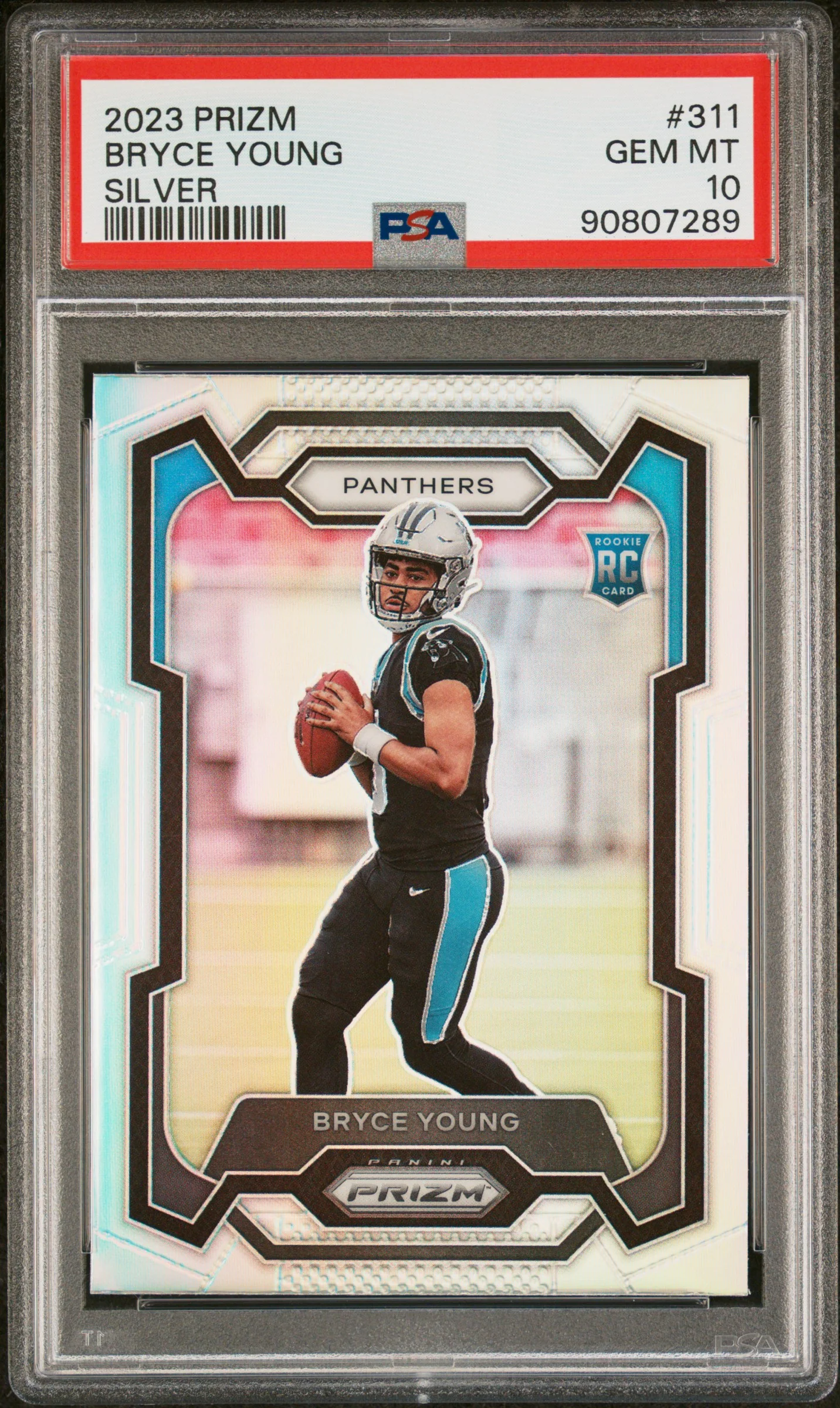 2023 Panini Prizm #311 Bryce Young Silver Prizm PSA 10