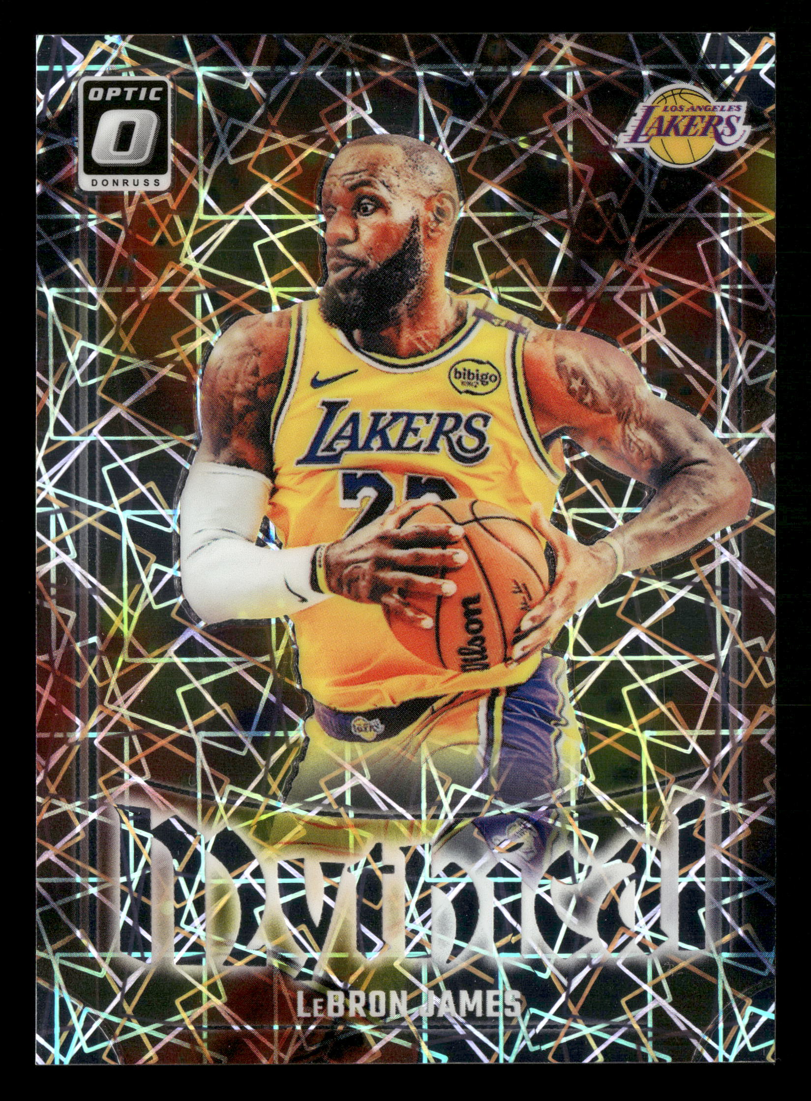 2024-25 Donruss Optic #13 LeBron James Mythical SSP