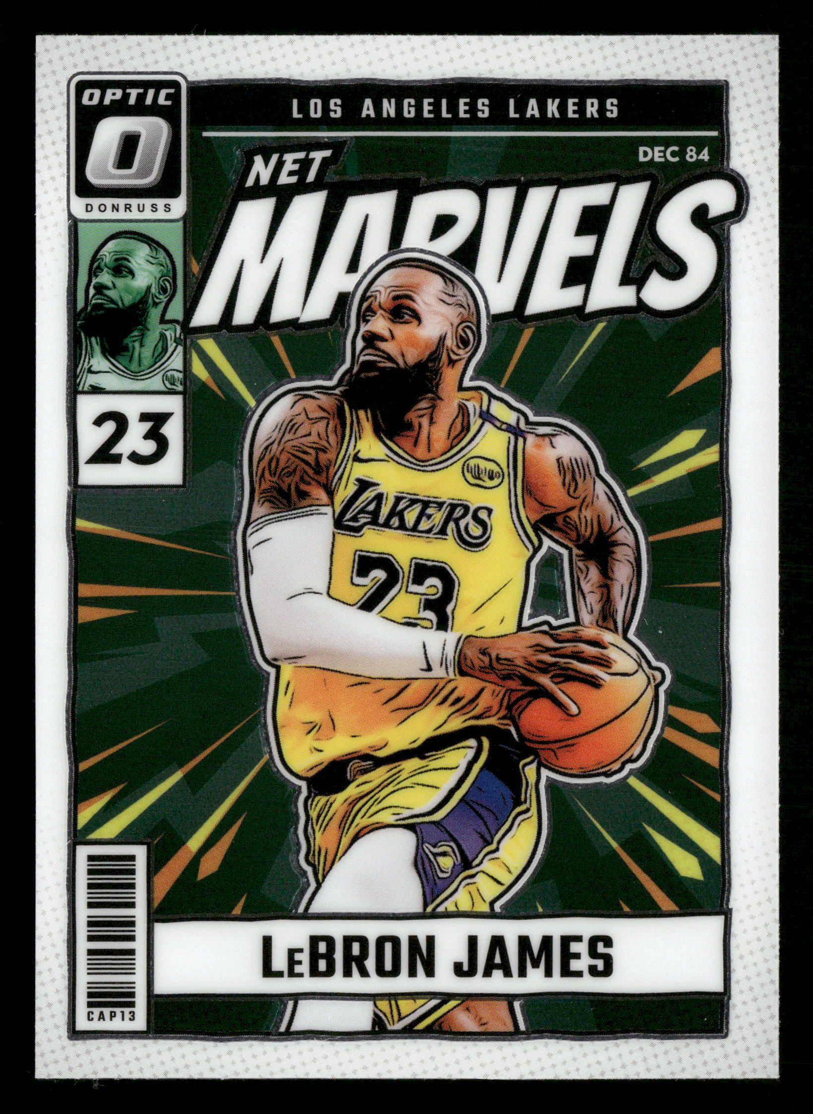 2024-25 Donruss Optic #24 LeBron James Net Marvels Holo