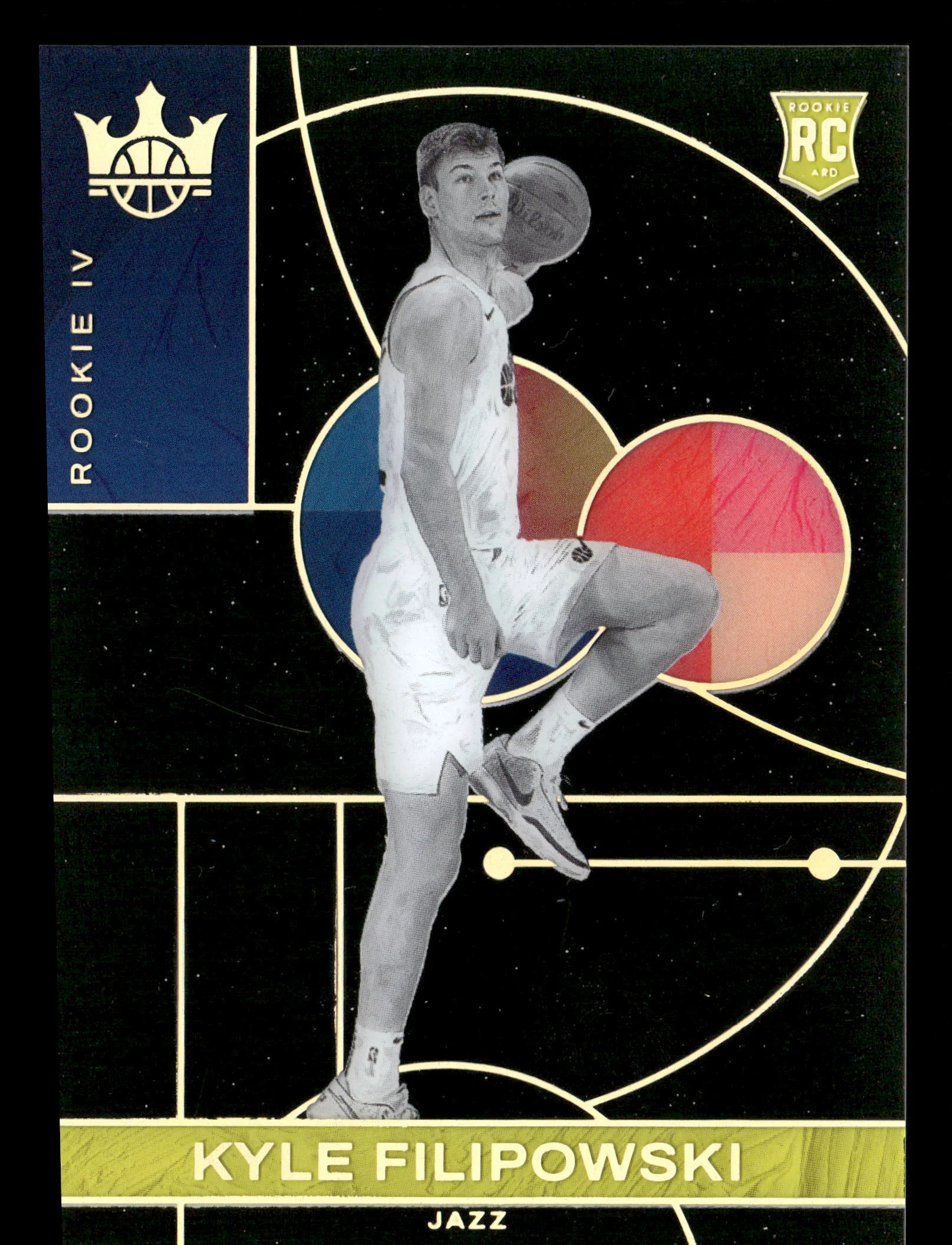 2024-25 Panini Court Kings #217 Kyle Filipowski Rookies IV Acetate