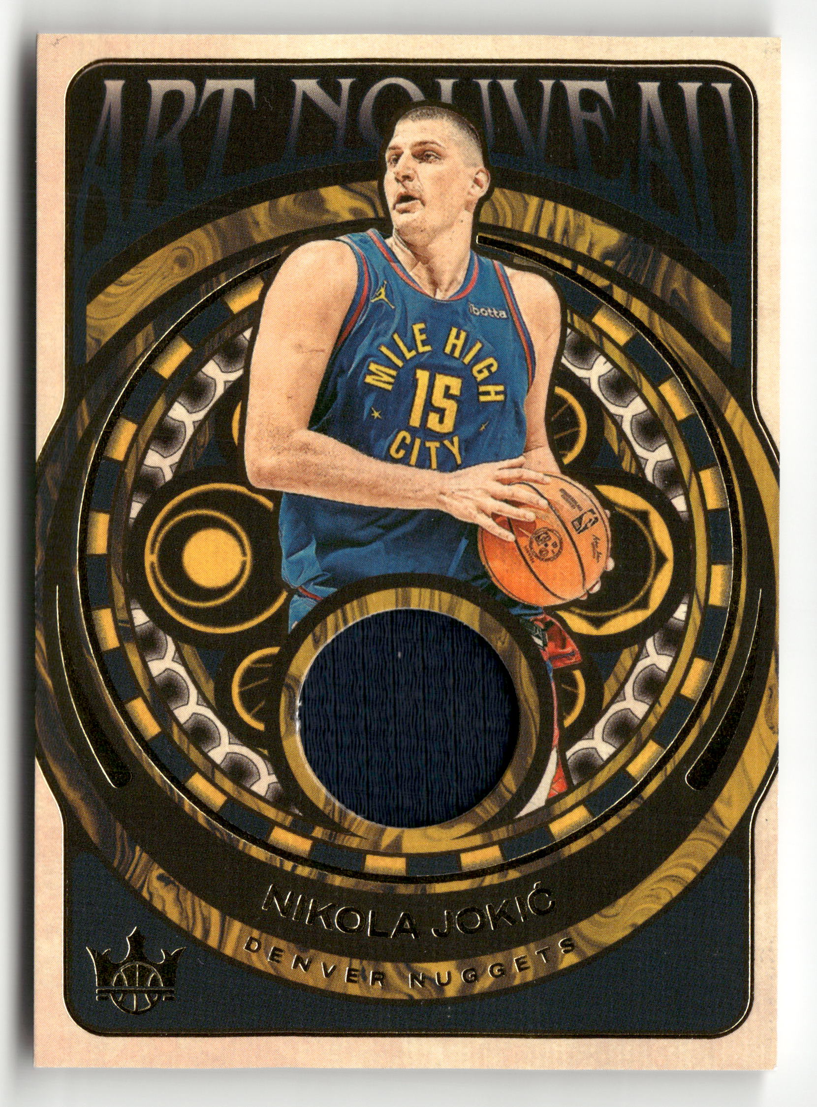2024-25 Panini Court Kings #AN-NKJ Nikola Jokic Art Nouveau - Image 3