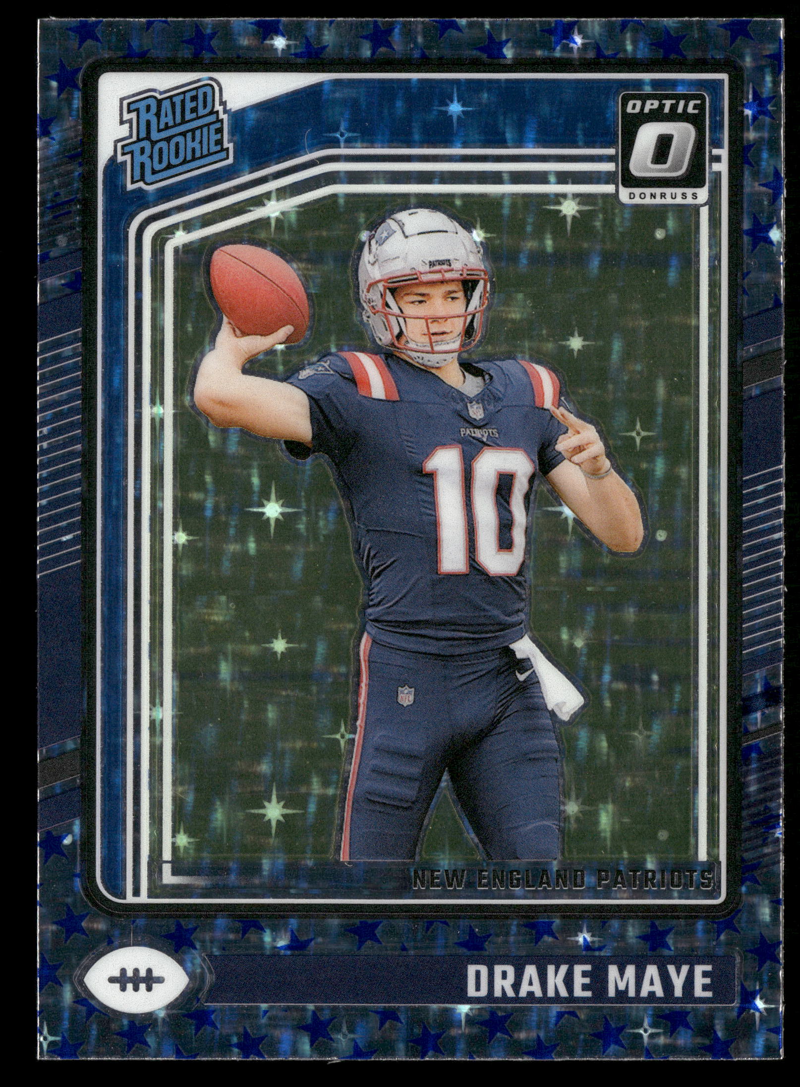 2024 Donruss Optic #229 Drake Maye Stars