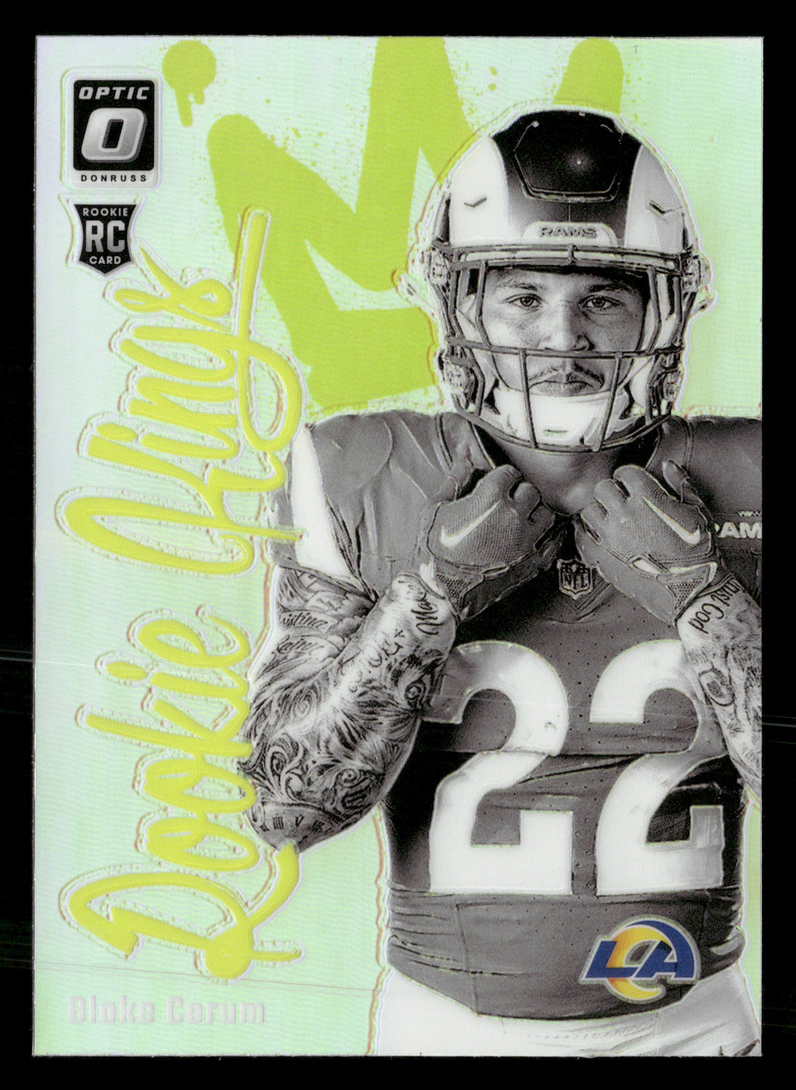 2024 Donruss Optic #9 Blake Corum Rookie Kings