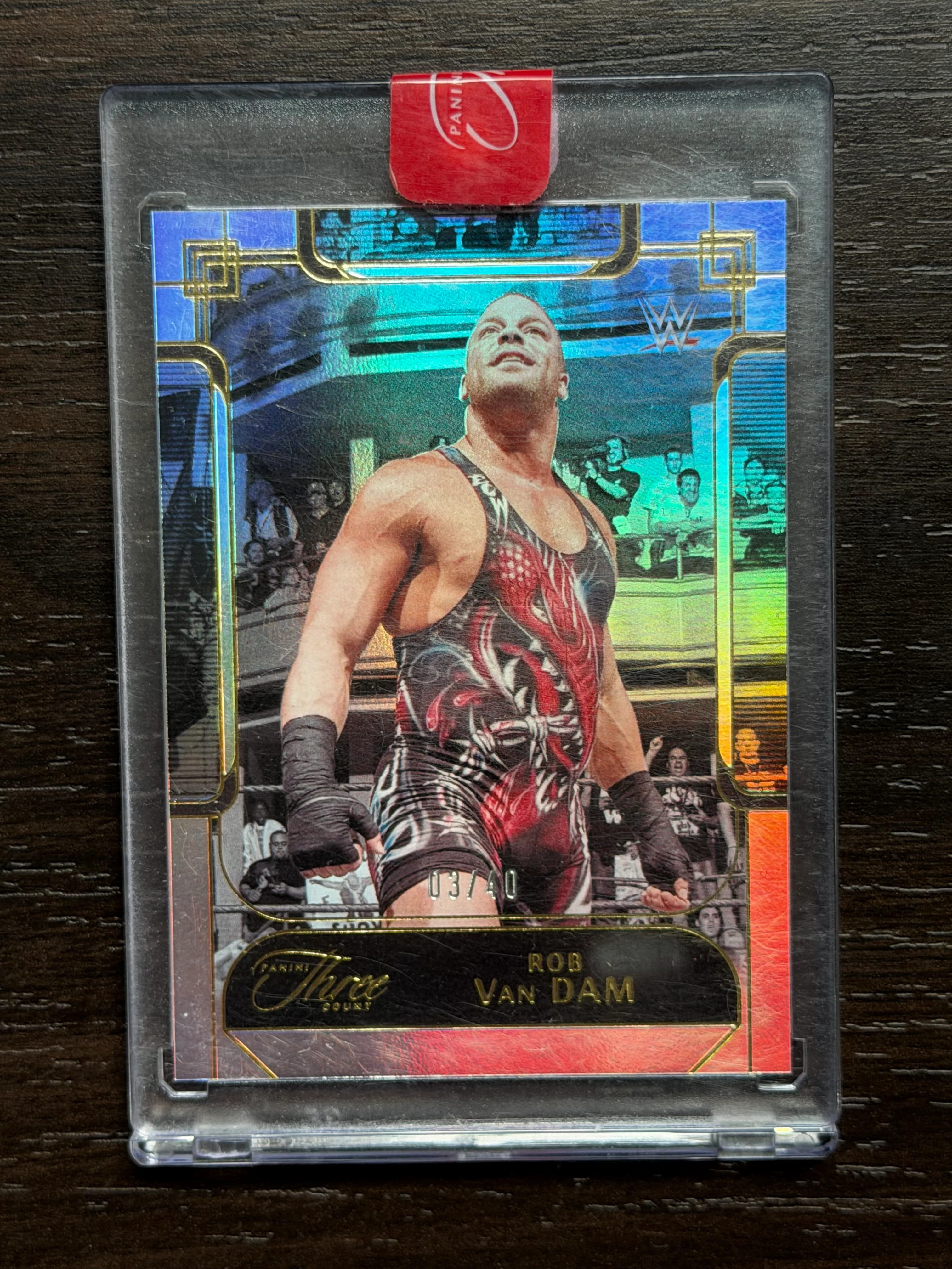2024 Panini Three Count WWE #127 Rob Van Dam /40