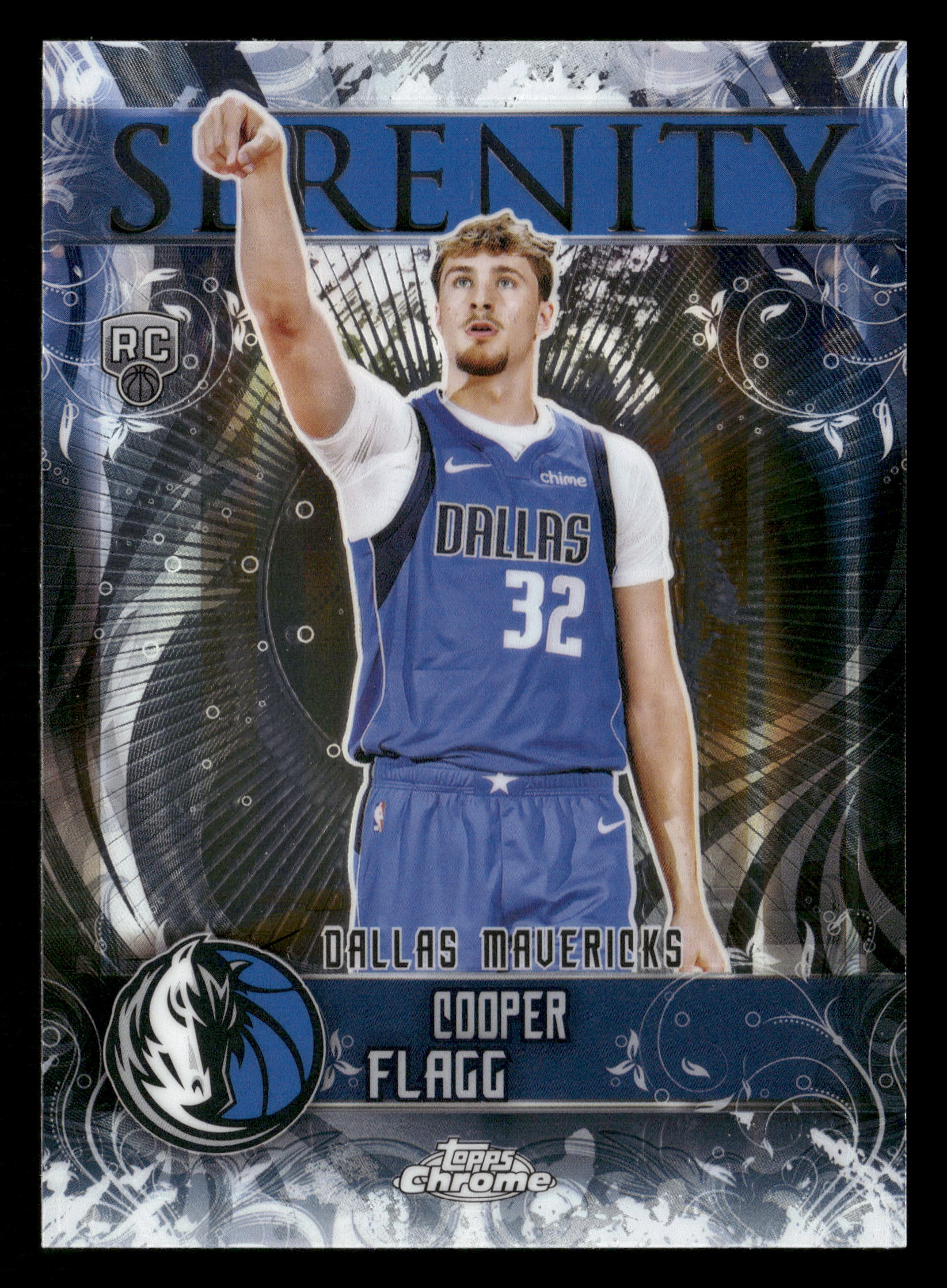 2025-26 Chrome #SY-11 Cooper Flagg RC Serenity