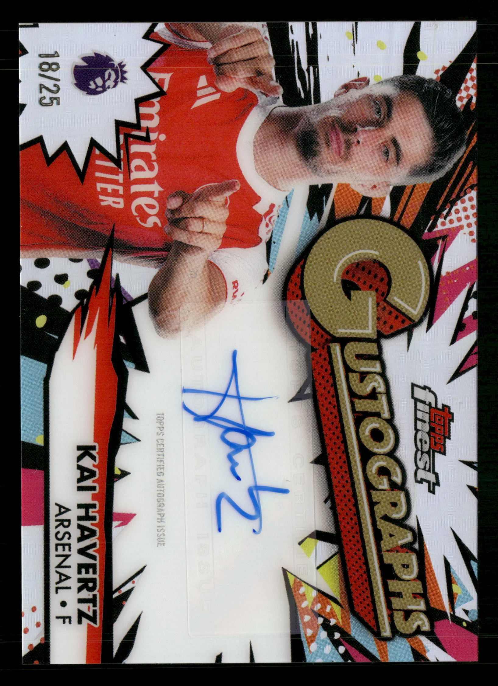 2025-26 Finest Premier League #GG-KH Kai Havertz Gustographs /25