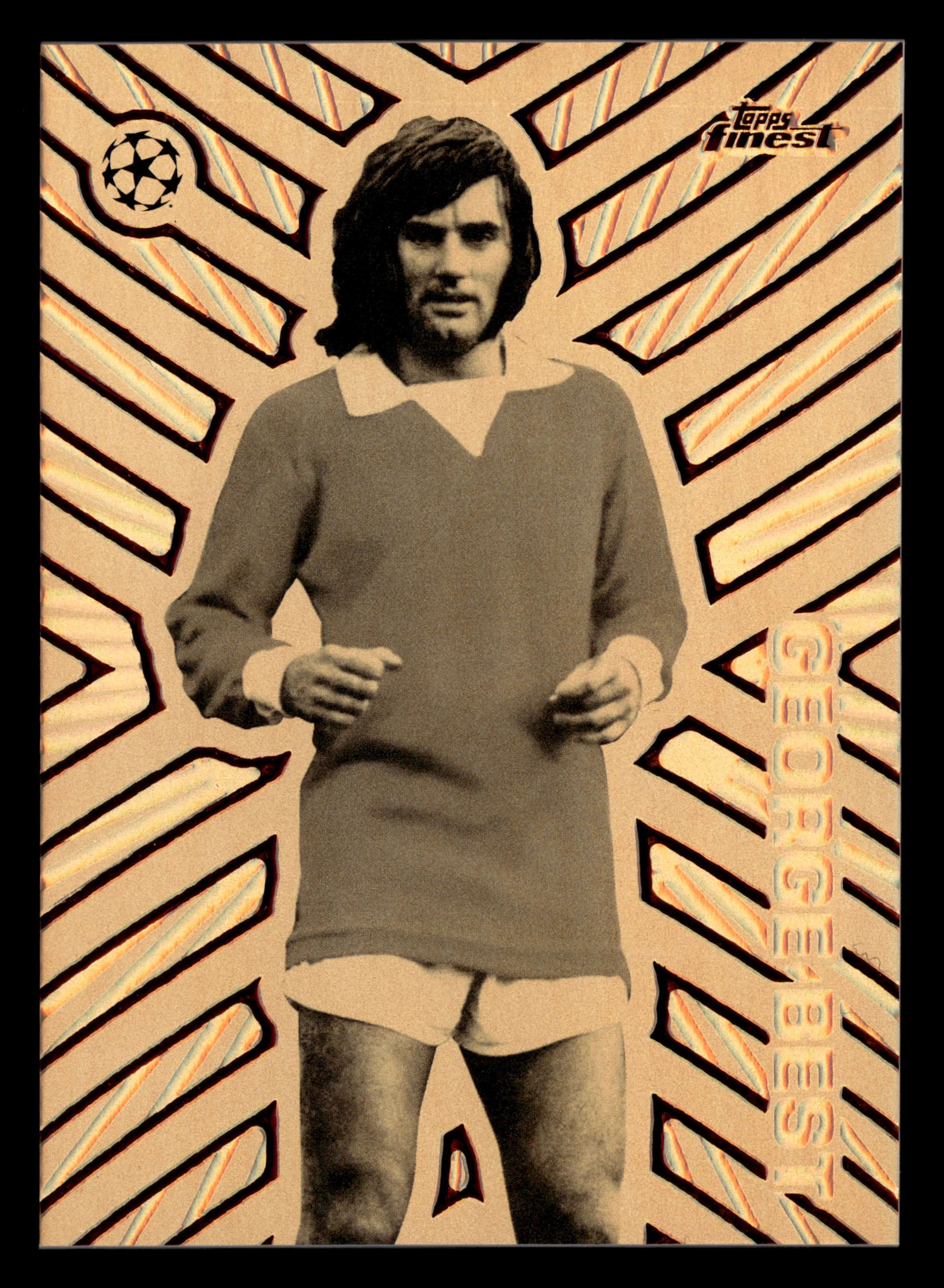 2025-26 Finest UEFA Club Competitions #FI-5 George Best Finest Idols Bronze
