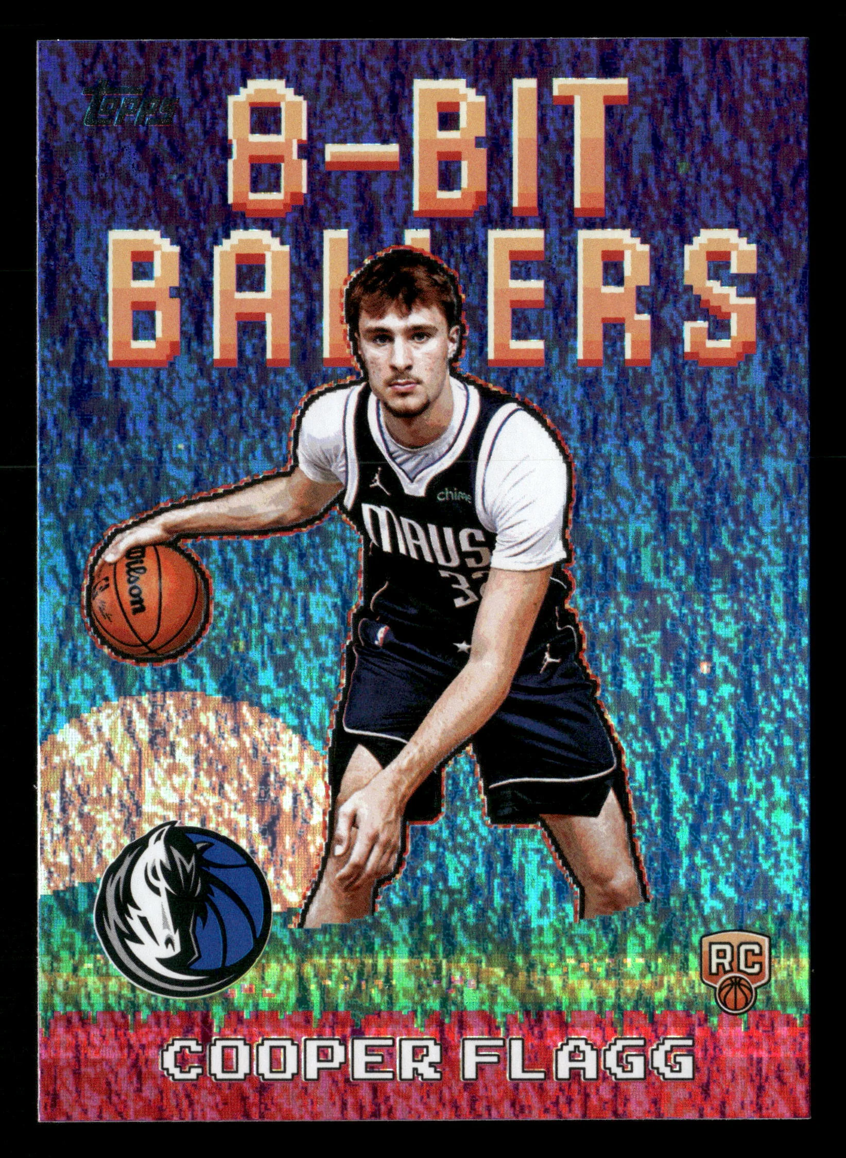 2025-26 Topps #8B-31 Cooper Flagg 8-Bit Ballers Holo Foil