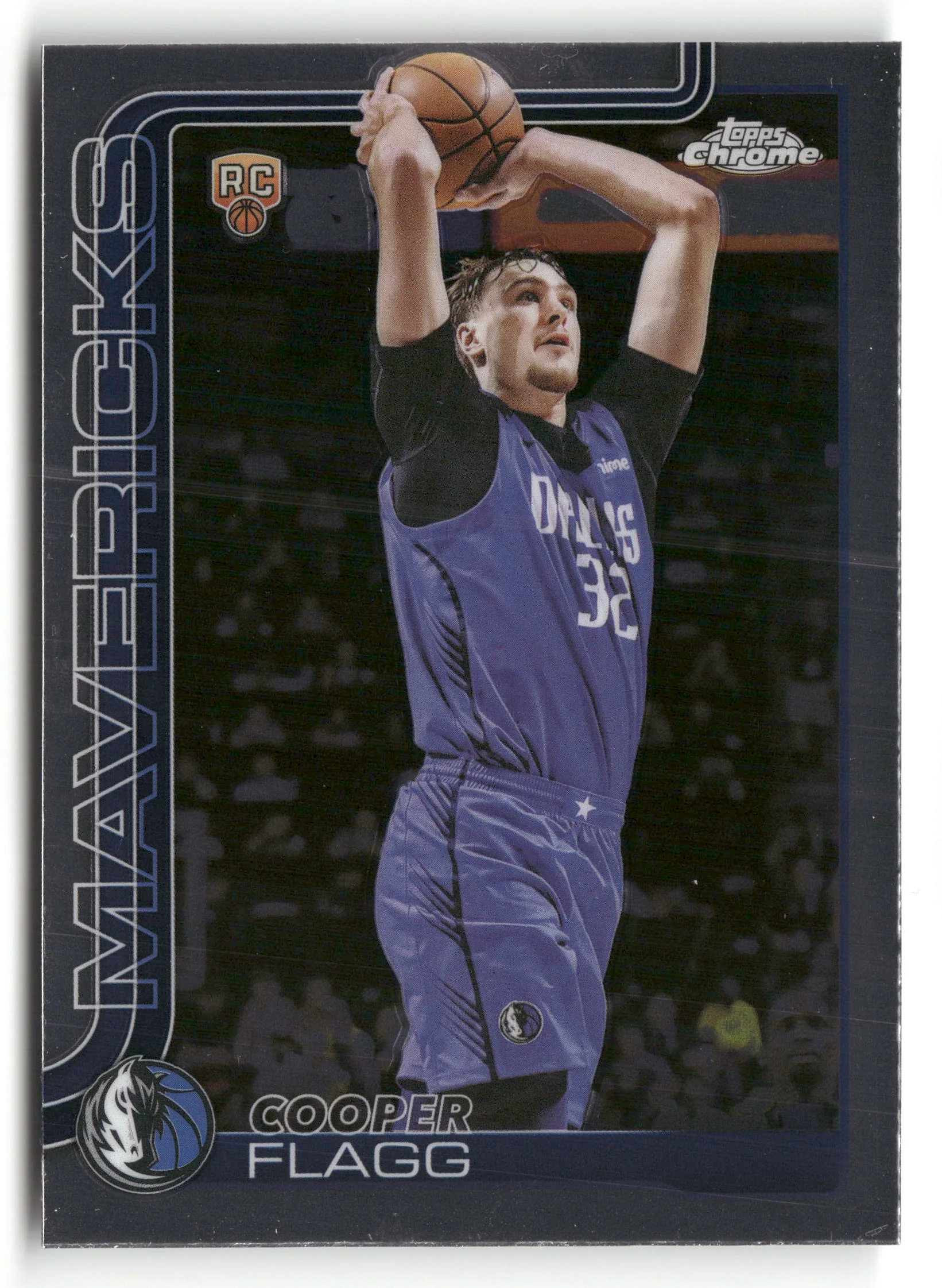 2025/26 Topps Chrome 251 Cooper Flagg Base Rookie