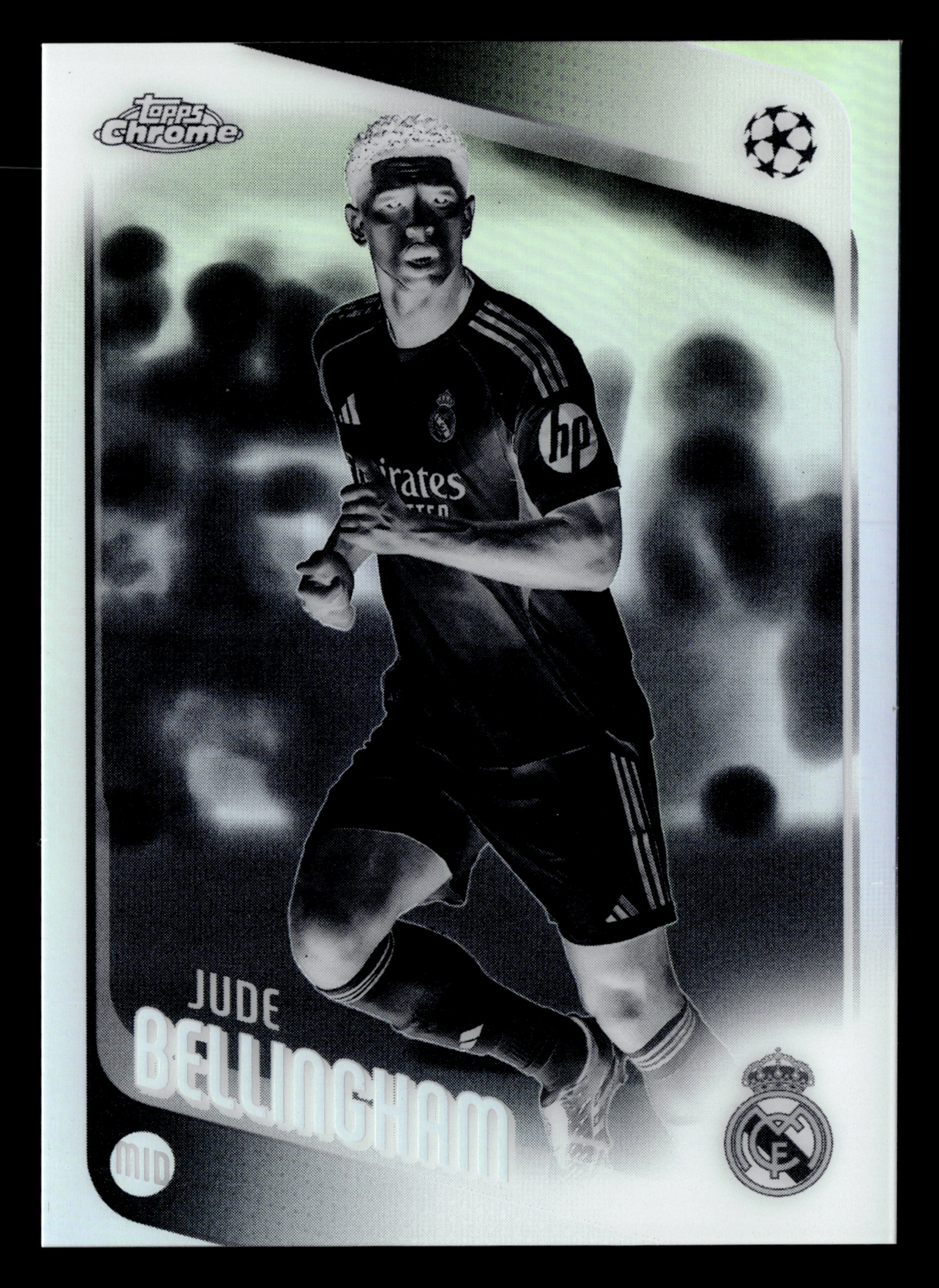 2025-26 Topps Chrome UCC #64 Jude Bellingham Negative Refractor