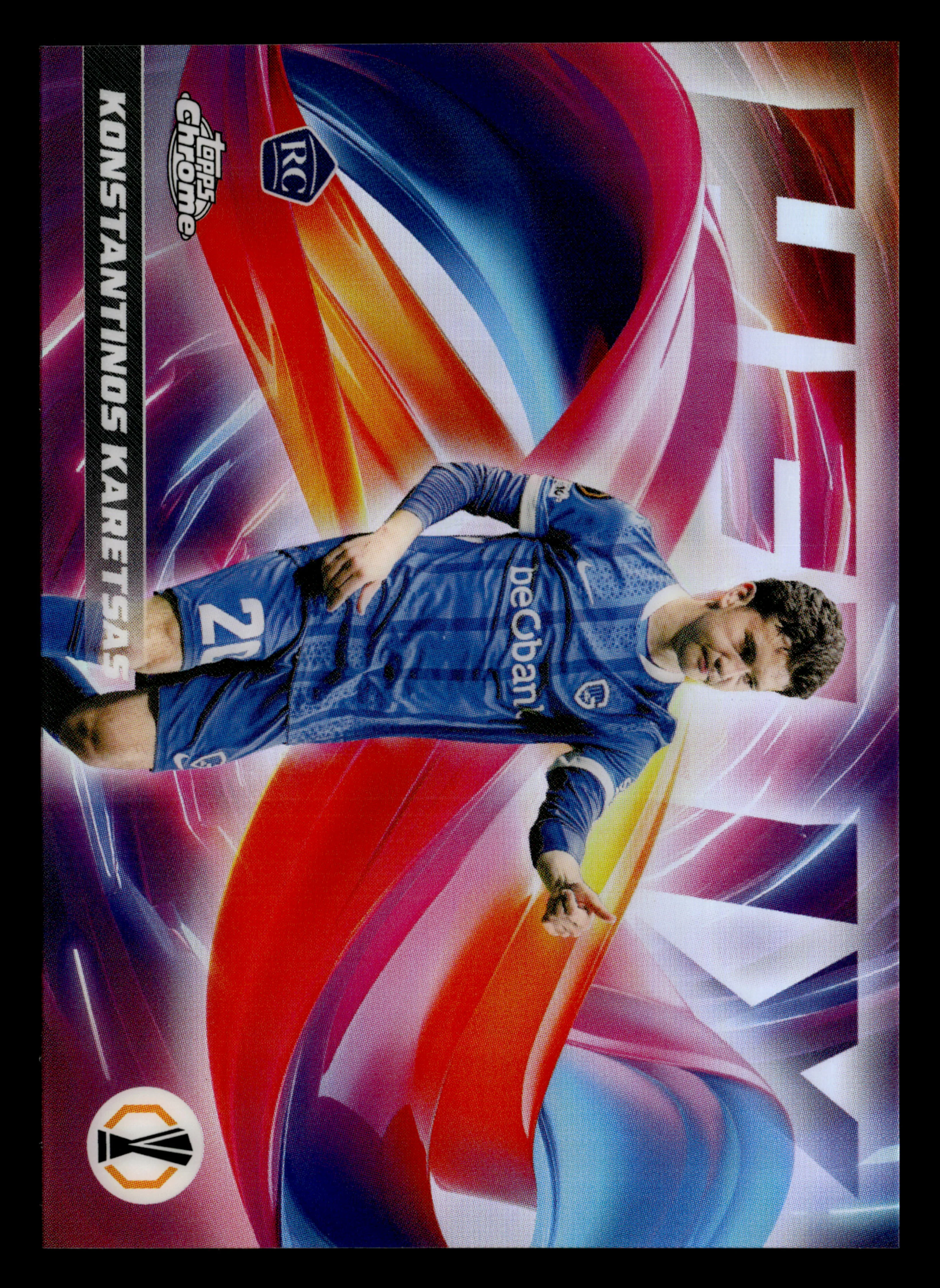 2025-26 Topps Chrome UEFA Club Competitions #H-6 Konstantinos Karetsas Helix
