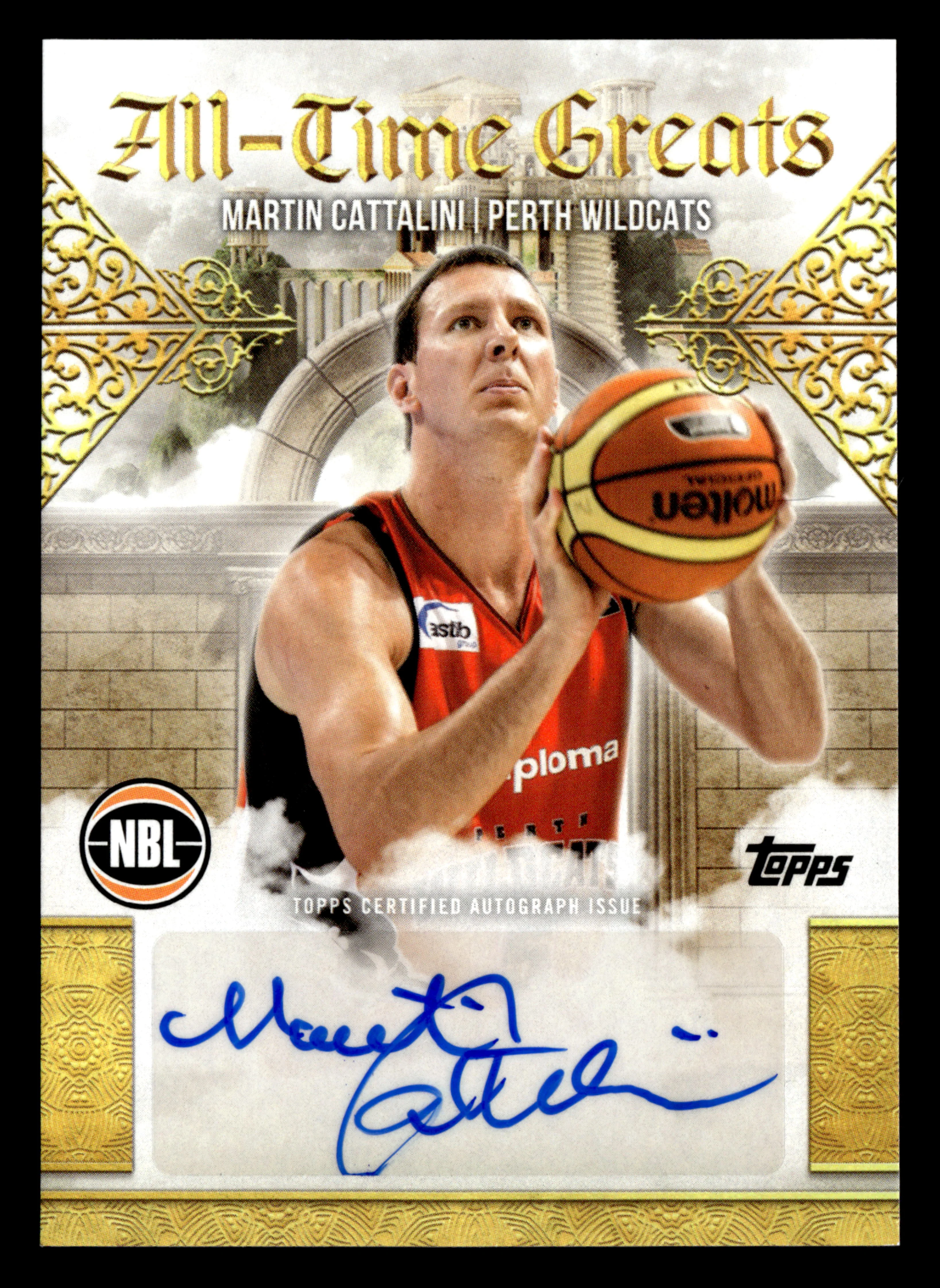 2025-26 Topps NBL - All-Time Greats Martin Cattalini Auto