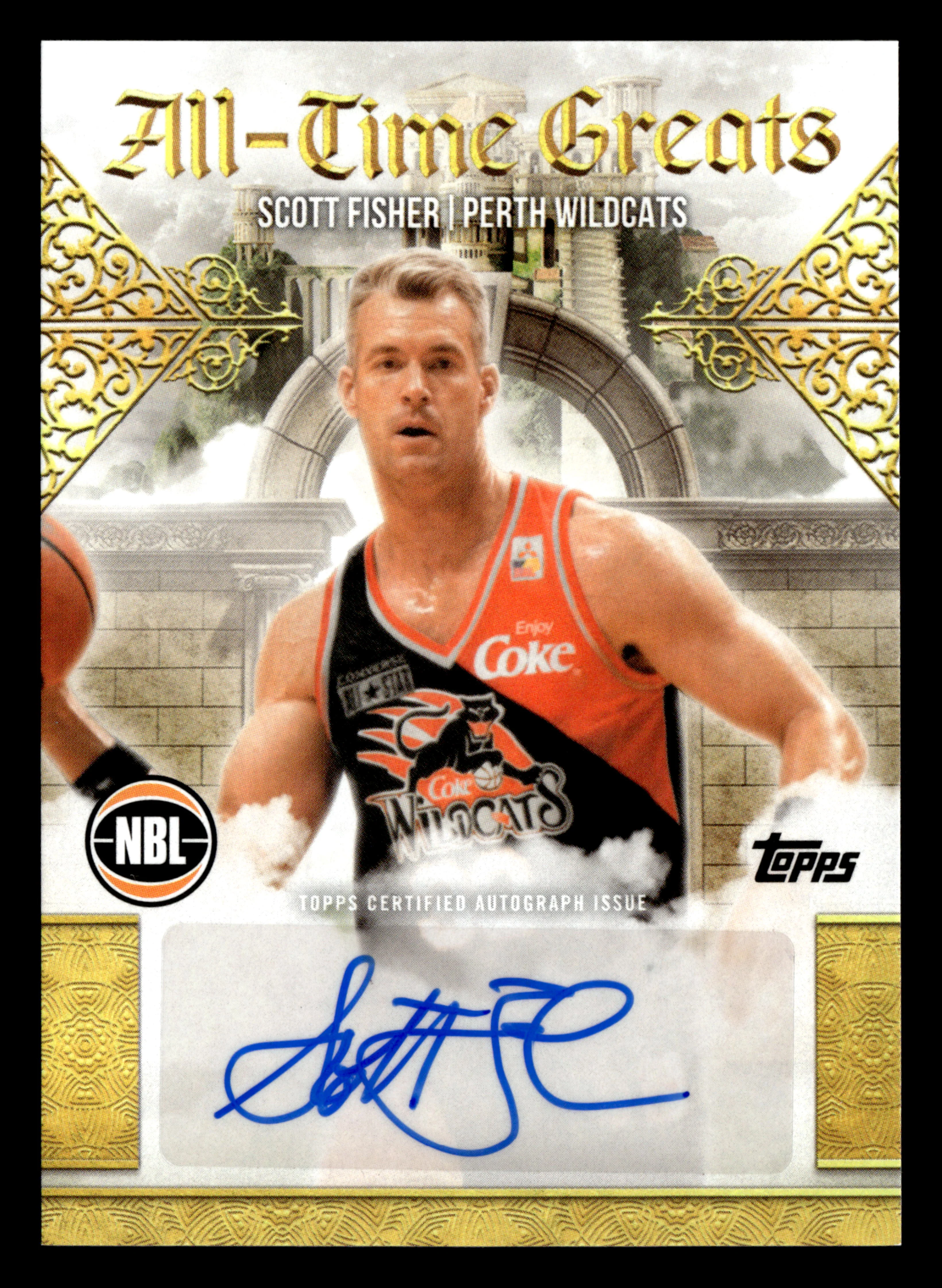 2025-26 Topps NBL - All-Time Greats Scott Fisher Auto