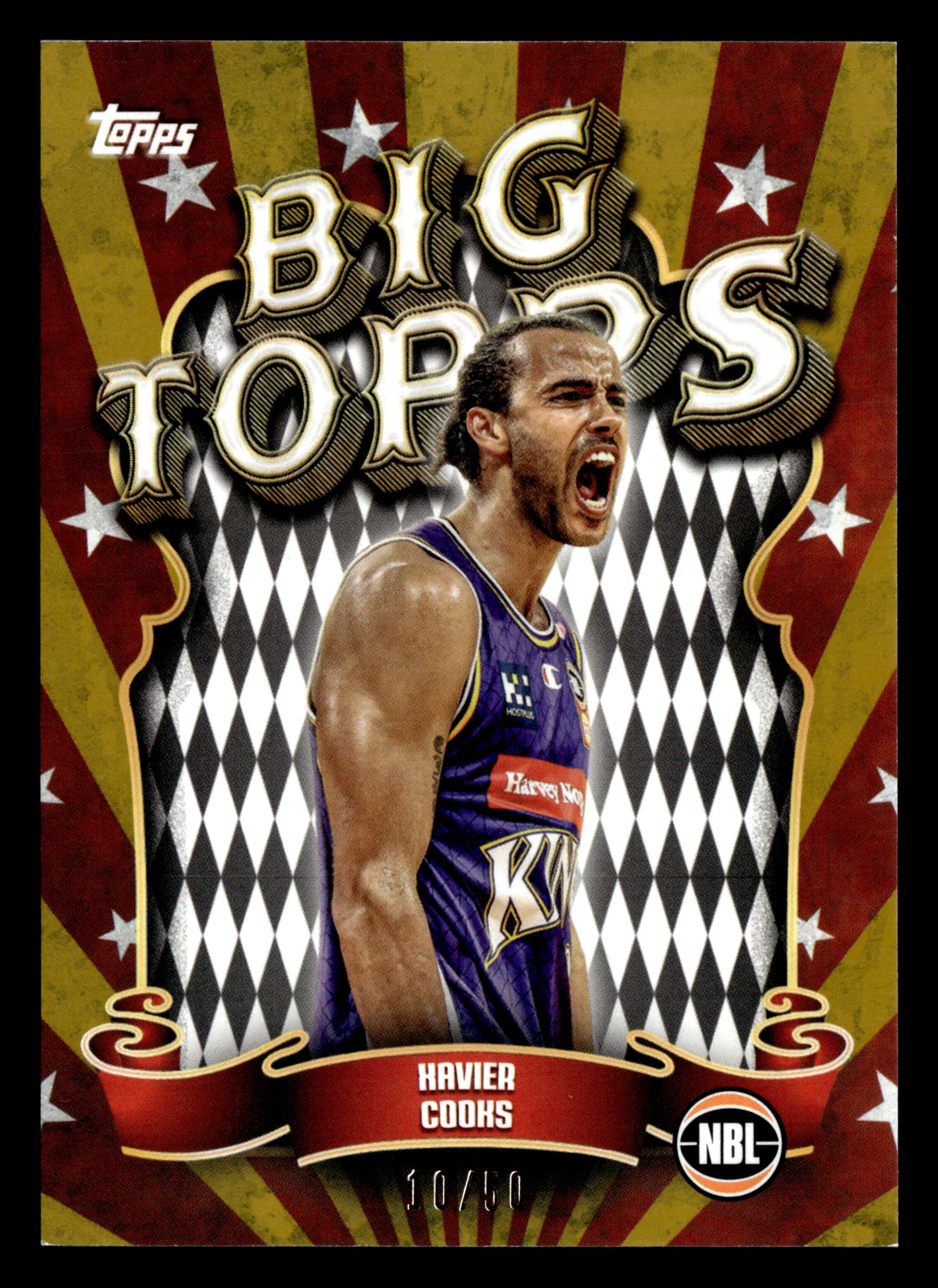2025-26 Topps NBL - Big Topps Havier Cooks #/50
