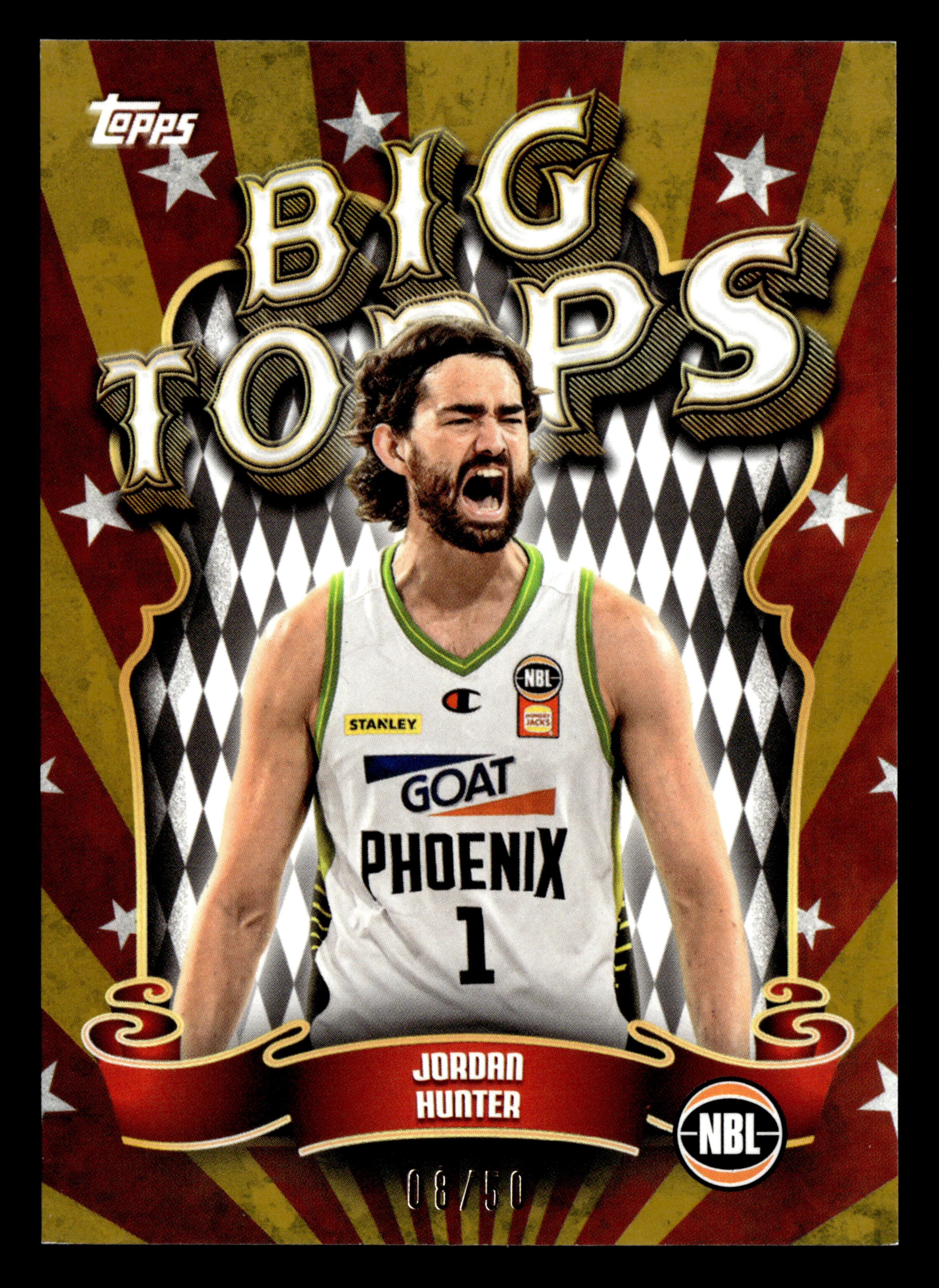 2025-26 Topps NBL - Big Topps Jordan Hunter #/50