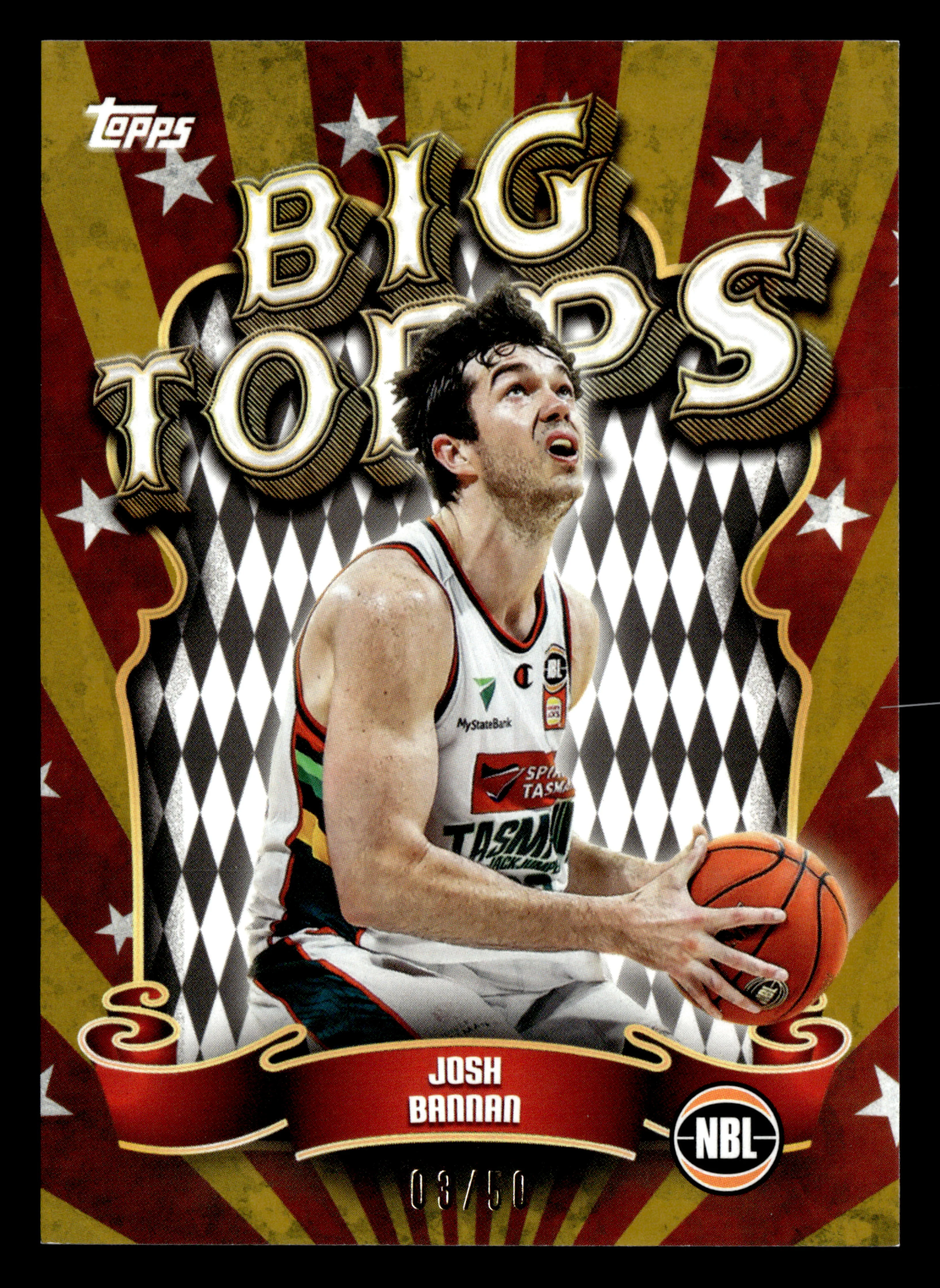 2025-26 Topps NBL - Big Topps Josh Bannan #/50