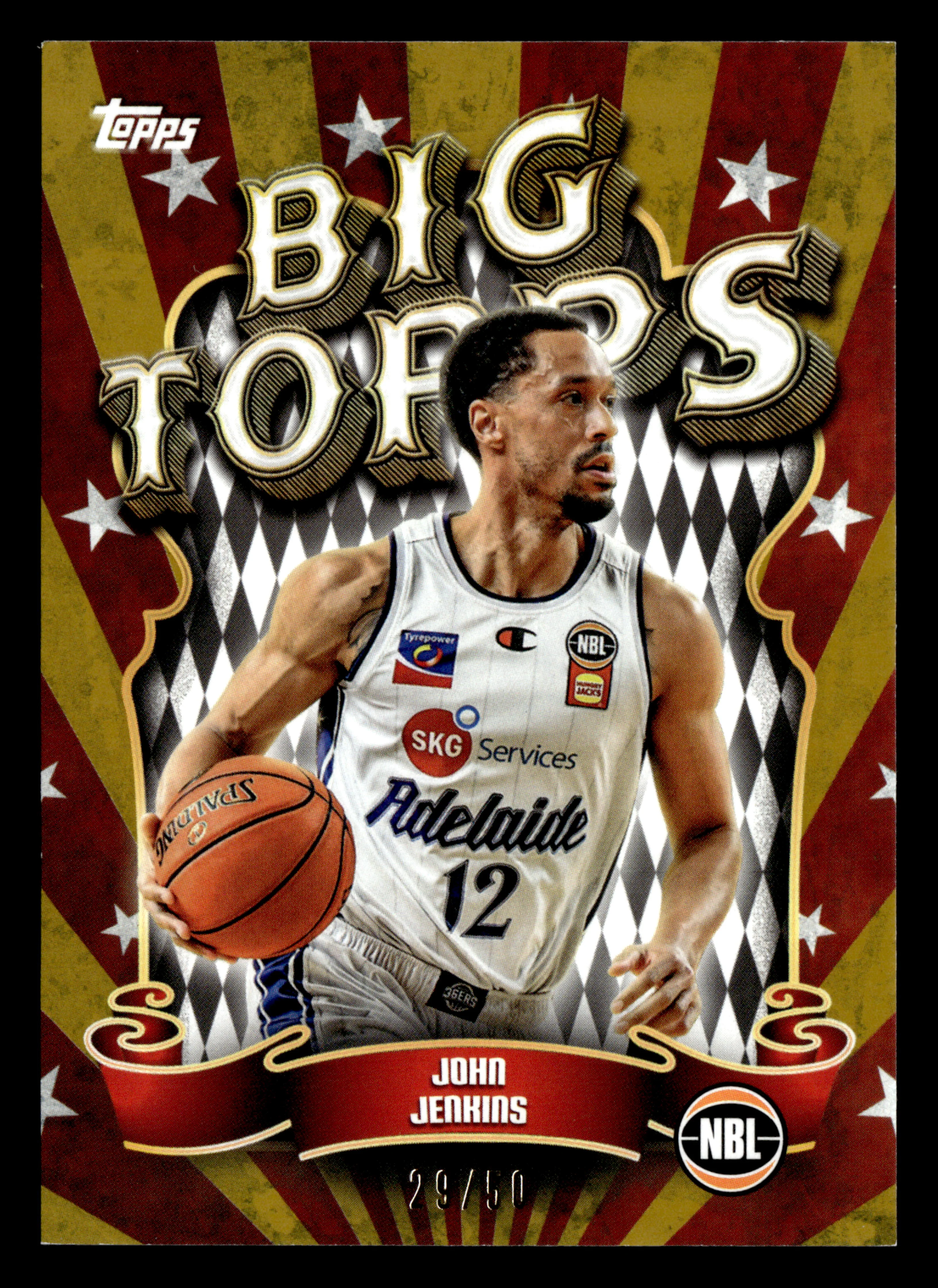 2025-26 Topps NBL - Big Topps John Jenkins #/50