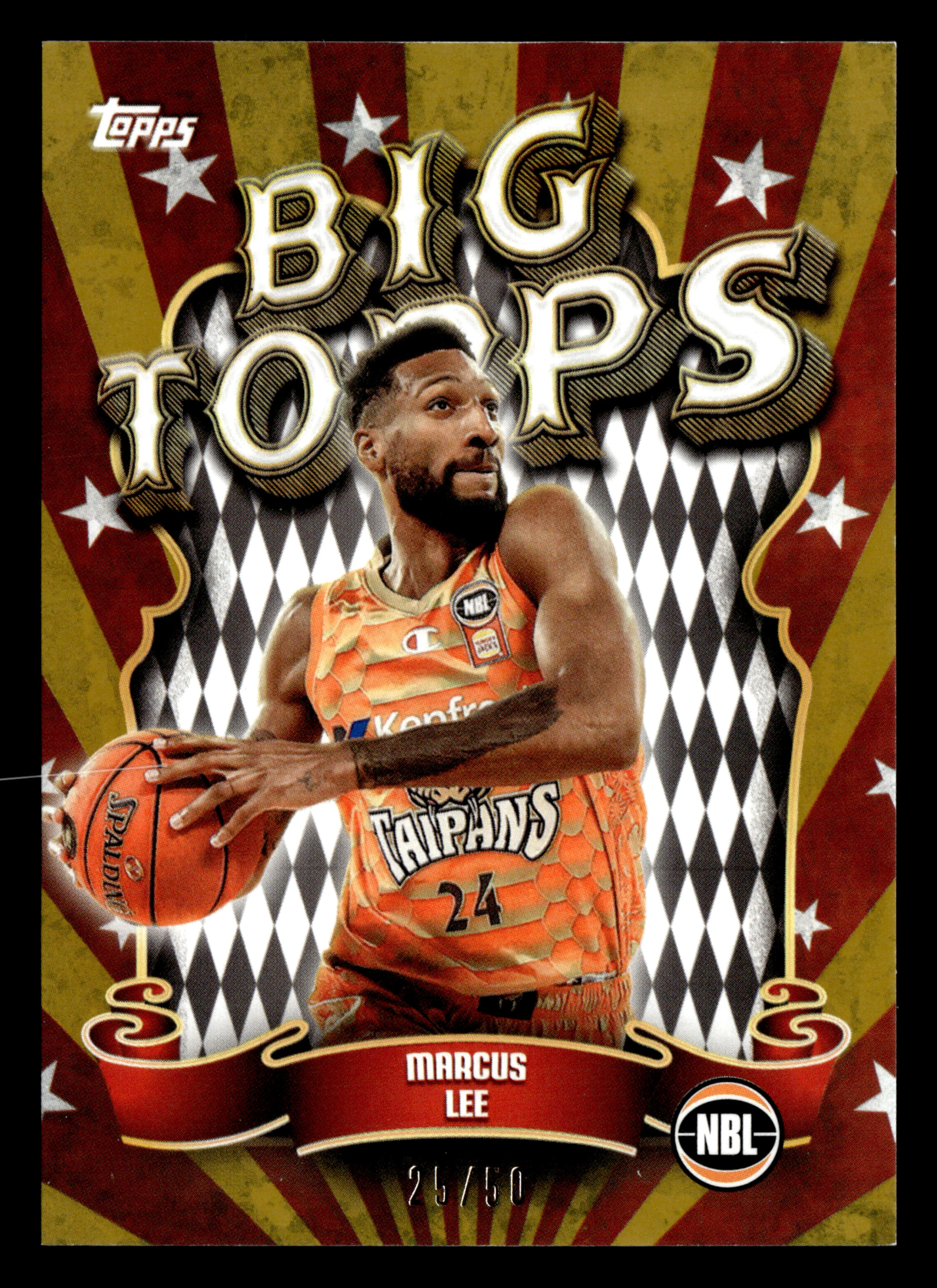 2025-26 Topps NBL - Big Topps Marcus Lee #/50