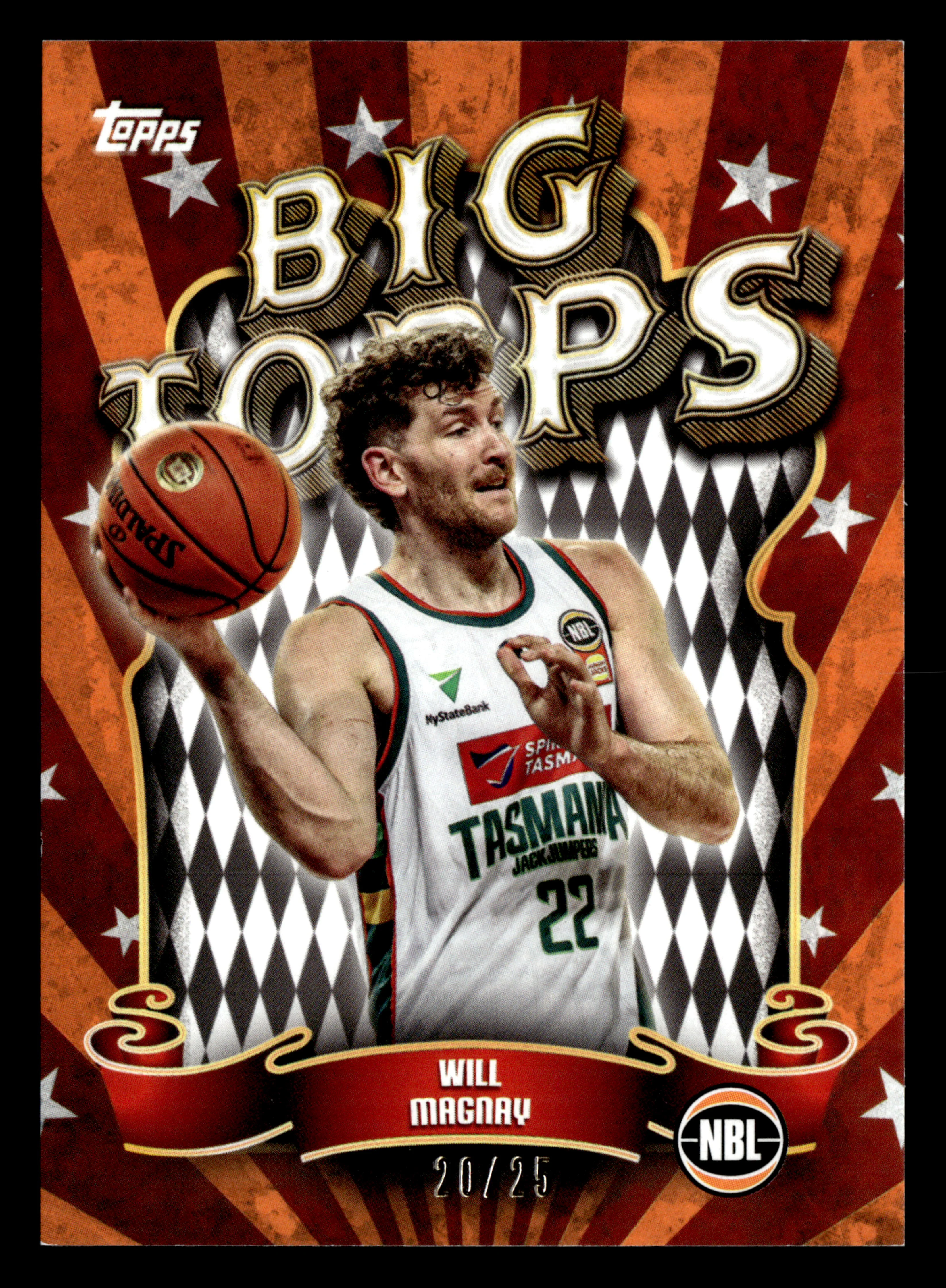 2025-26 Topps NBL - Big Topps Will Magnay #/25