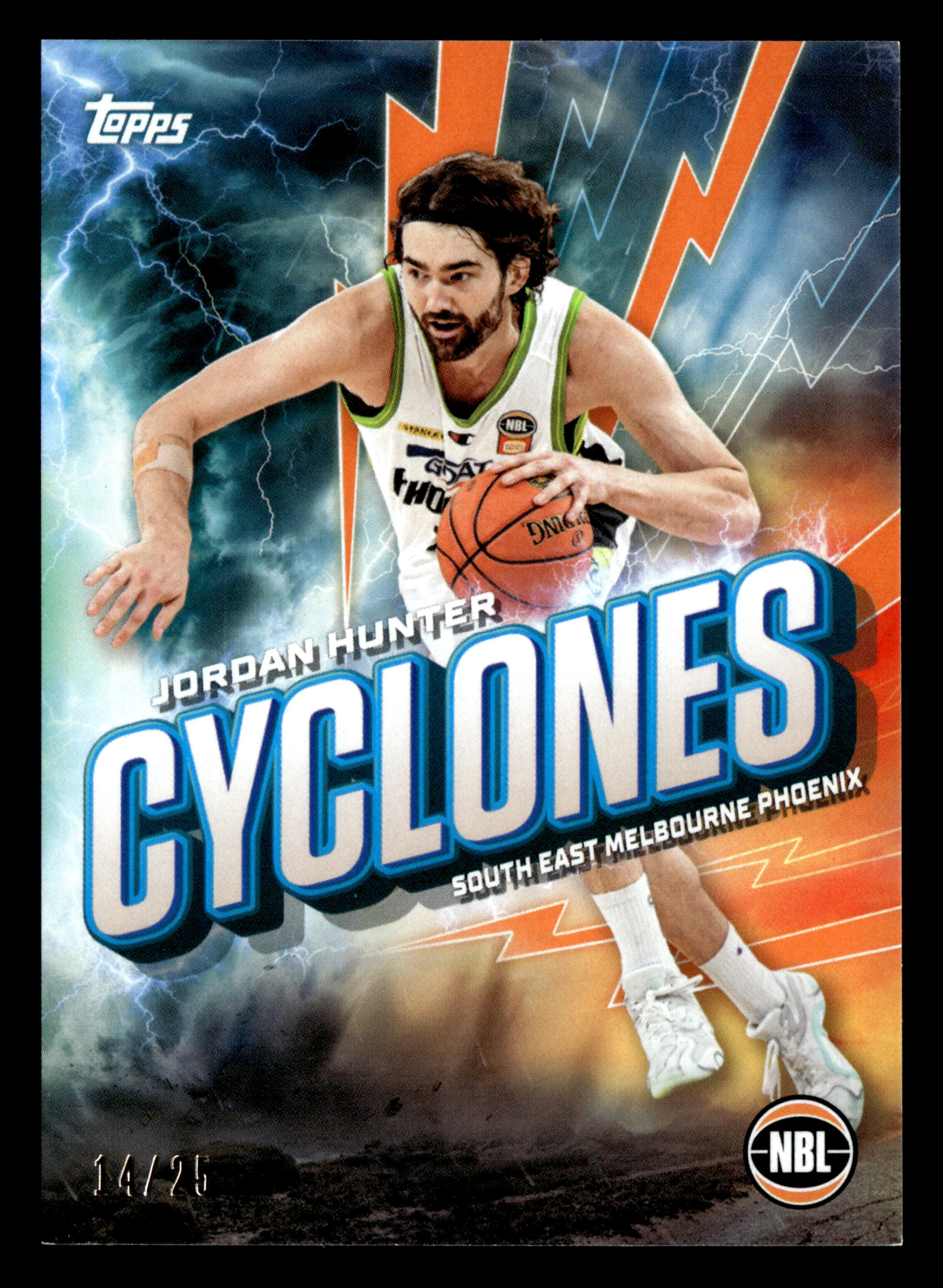 2025-26 Topps NBL - Cyclones Jordan Hunter #/25